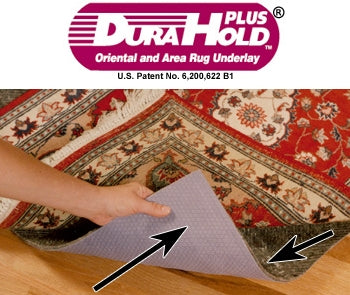 Custom Cut Durahold Plus™ Rug Pad, Perfect Fit for Hardwood & Vinyl Floors, Felt & Natural Rubber, ¼" Thick, Made in USA, view 2
