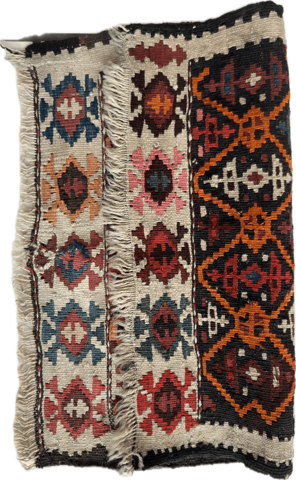 Antique Shahsavan Bagface 18" x 26", Hand-Knotted Wool, c. 1900, view 2