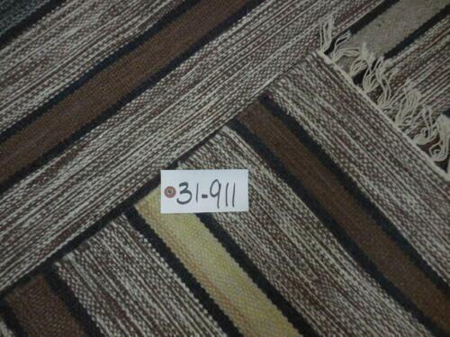 Scandinavian Rug 2'5" x 4'10", Hand-Woven, Brown, view 2