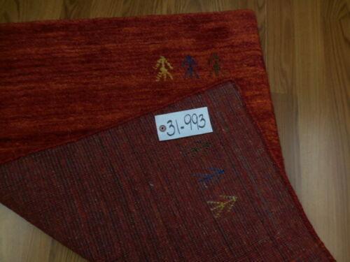 Tibetan Rug 24" x 36", Hand-Woven Wool, Hunting Design, view 2