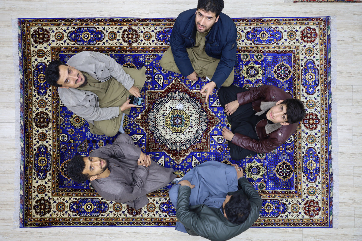 Rugistan buying hand-knotted rugs directly in Afghanistan