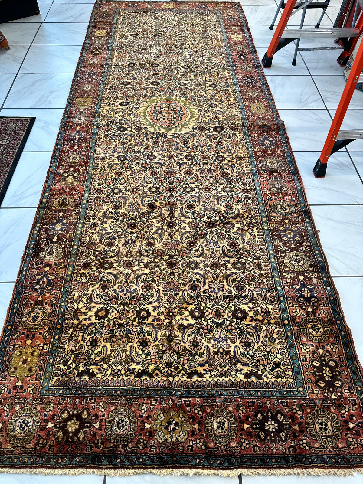 Herati Runner runner size range tribal laid flat