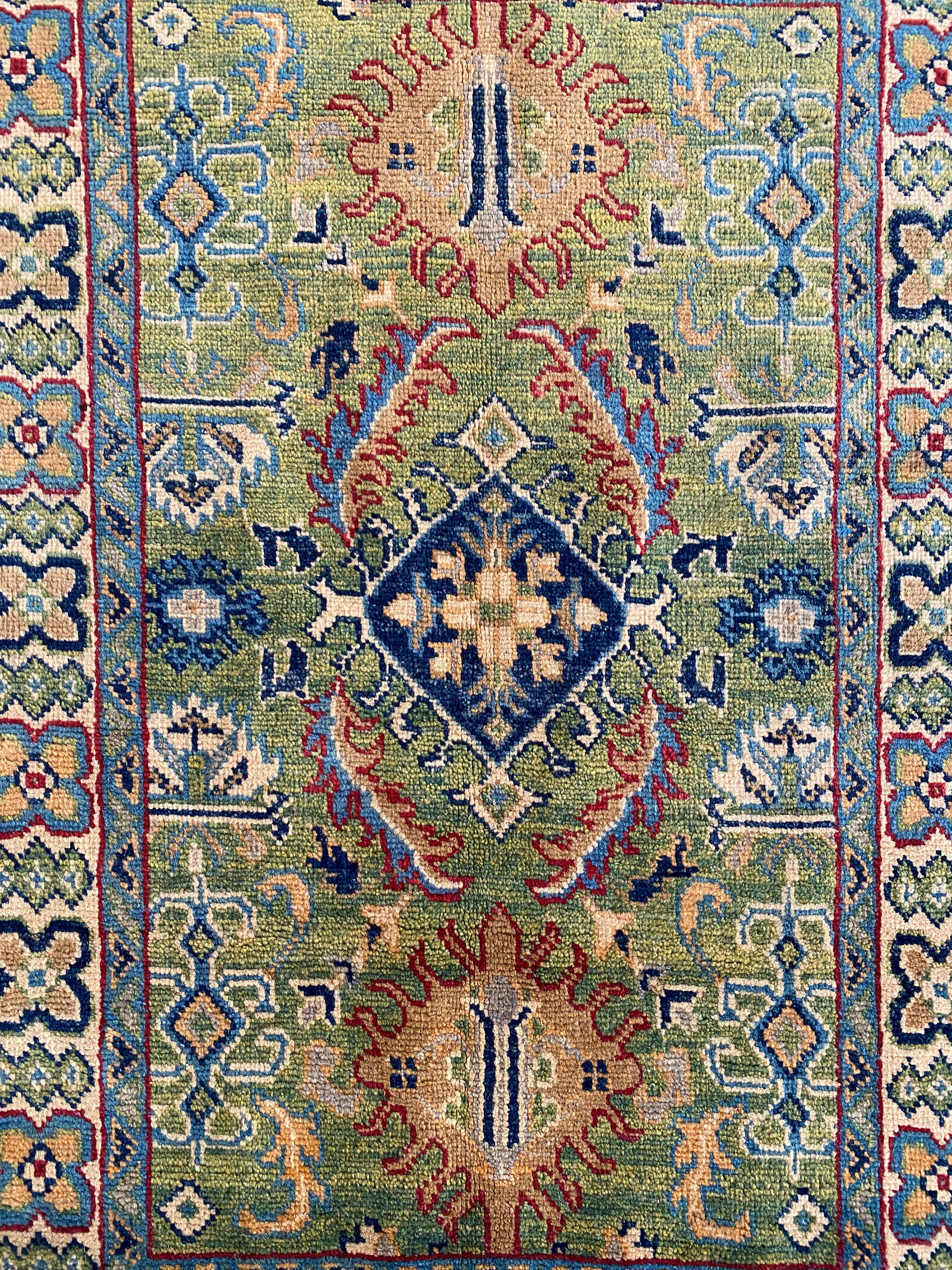 Afghani Rug 3x4 size range tribal laid flat