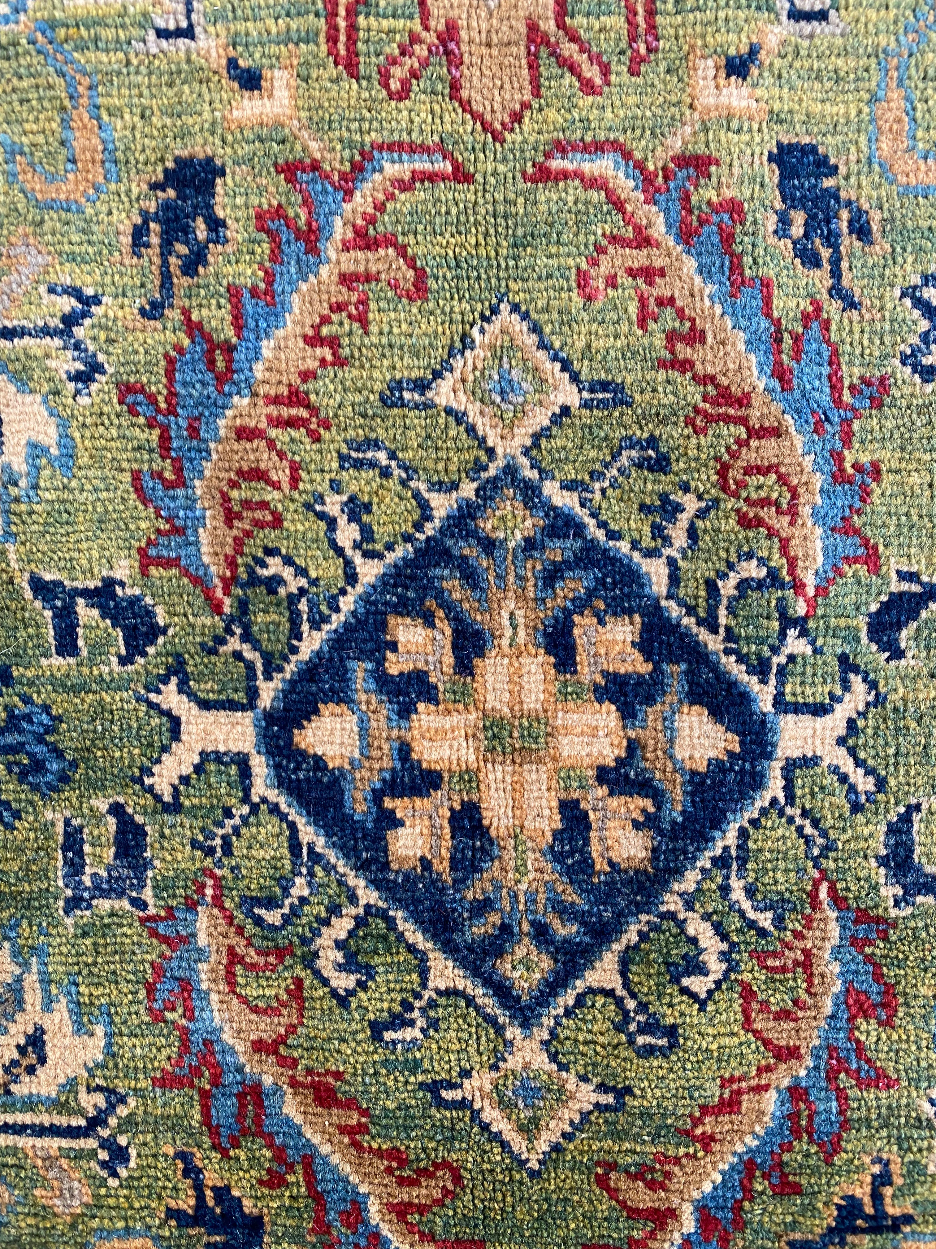 Afghani Rug 3x4 size range tribal laid flat