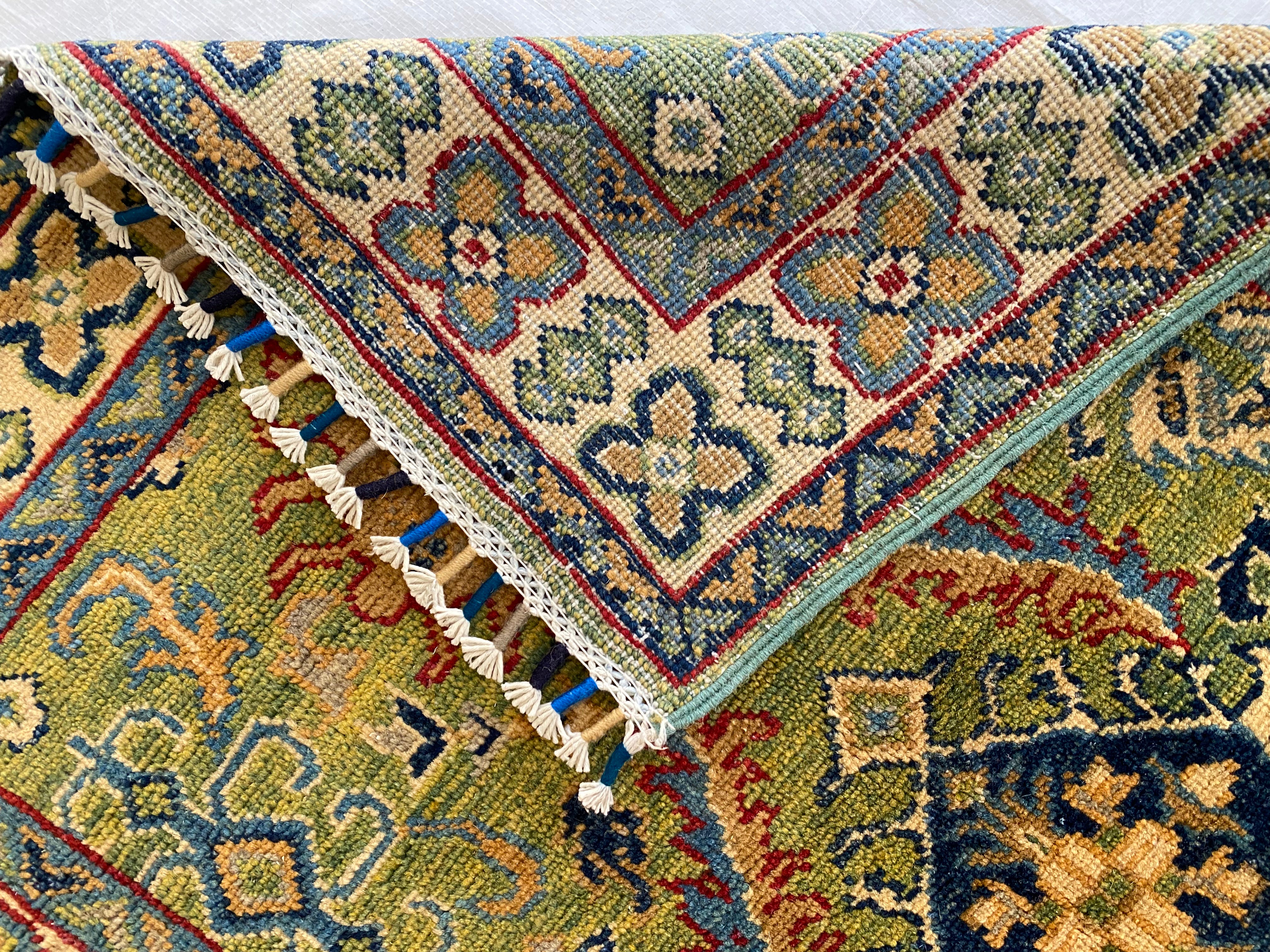 Afghani Rug 3x4 size range tribal laid flat