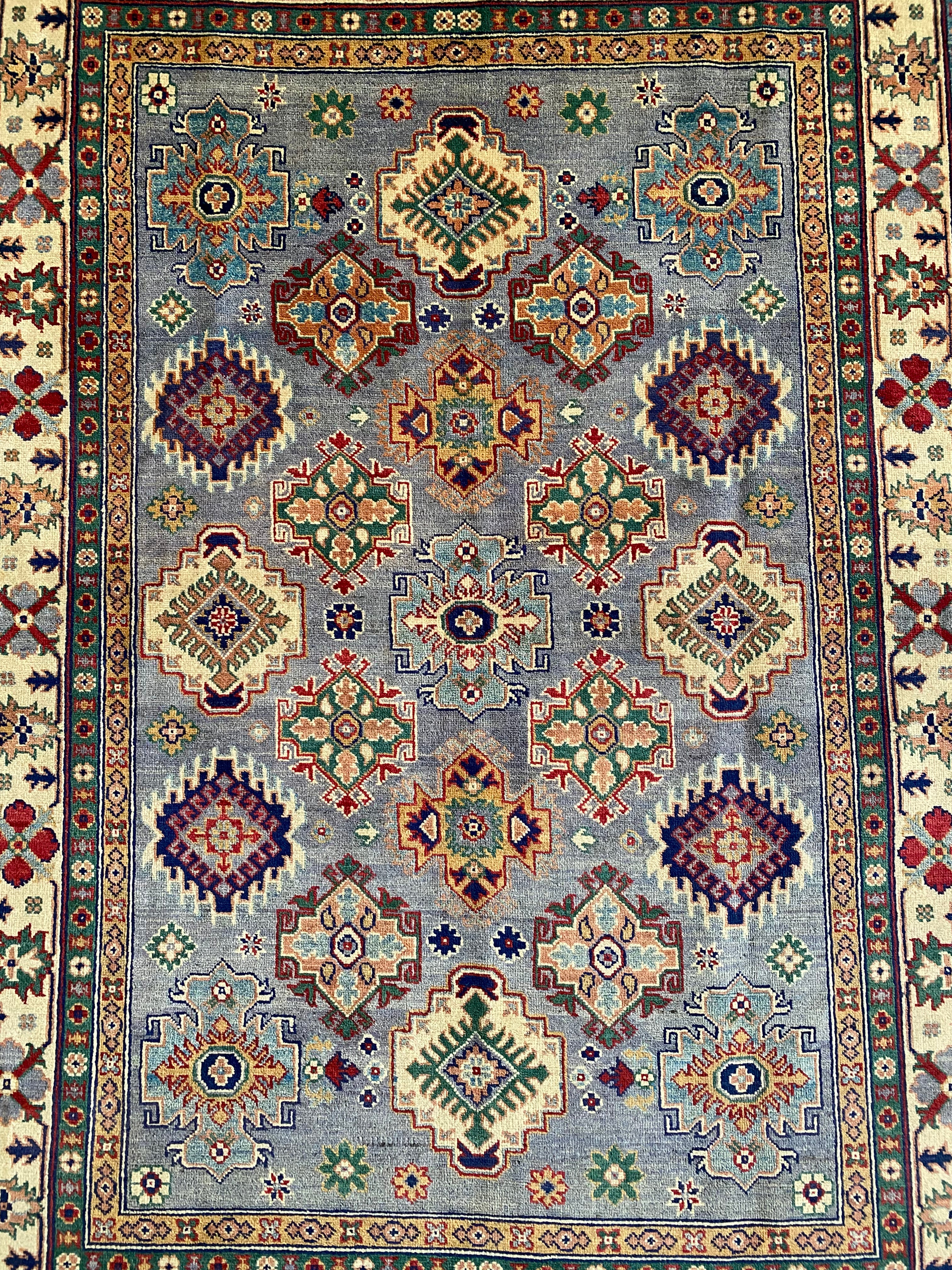 Afghani Rug 6x9 size range tribal laid flat