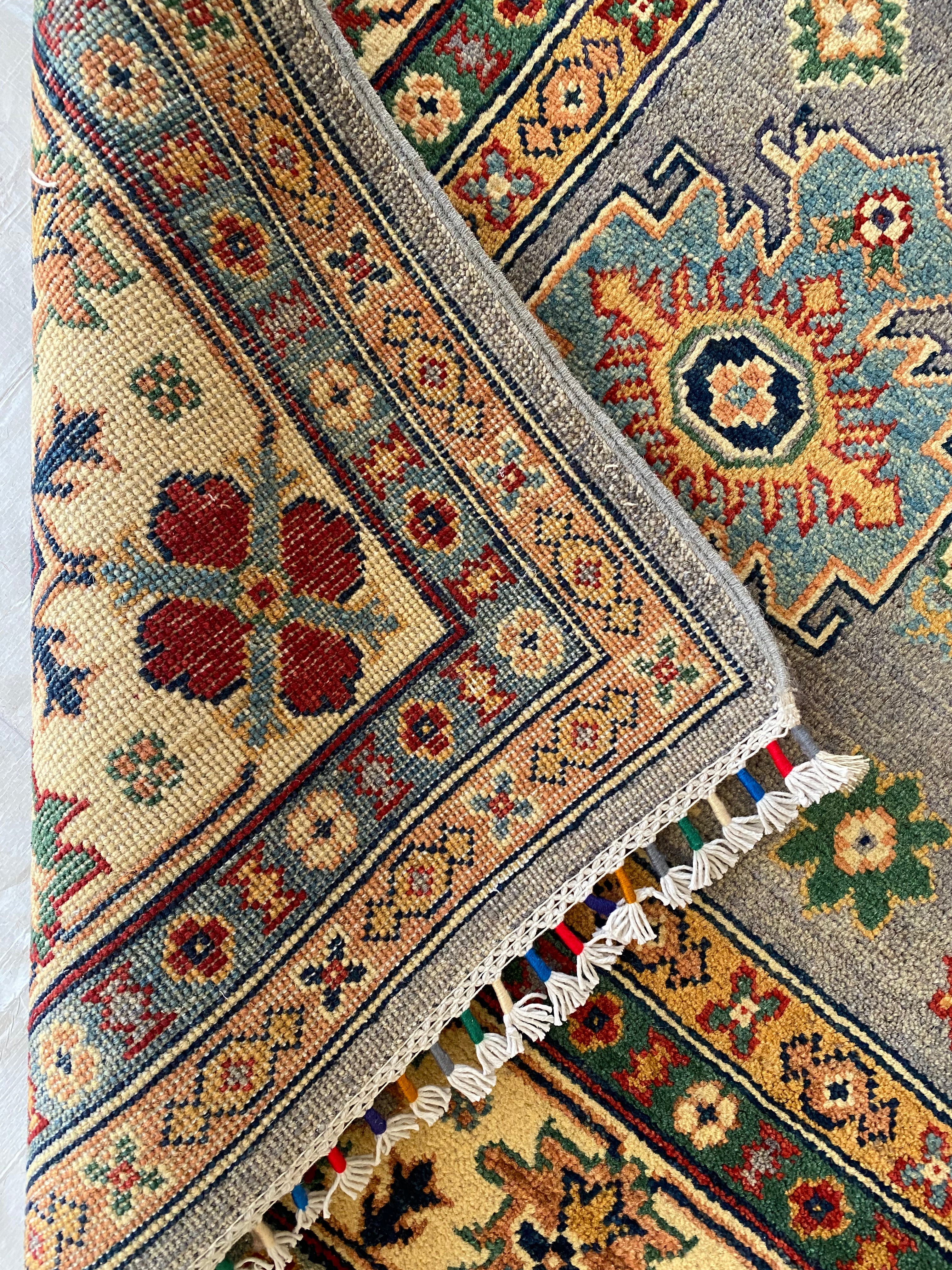 Afghani Rug 6x9 size range tribal laid flat