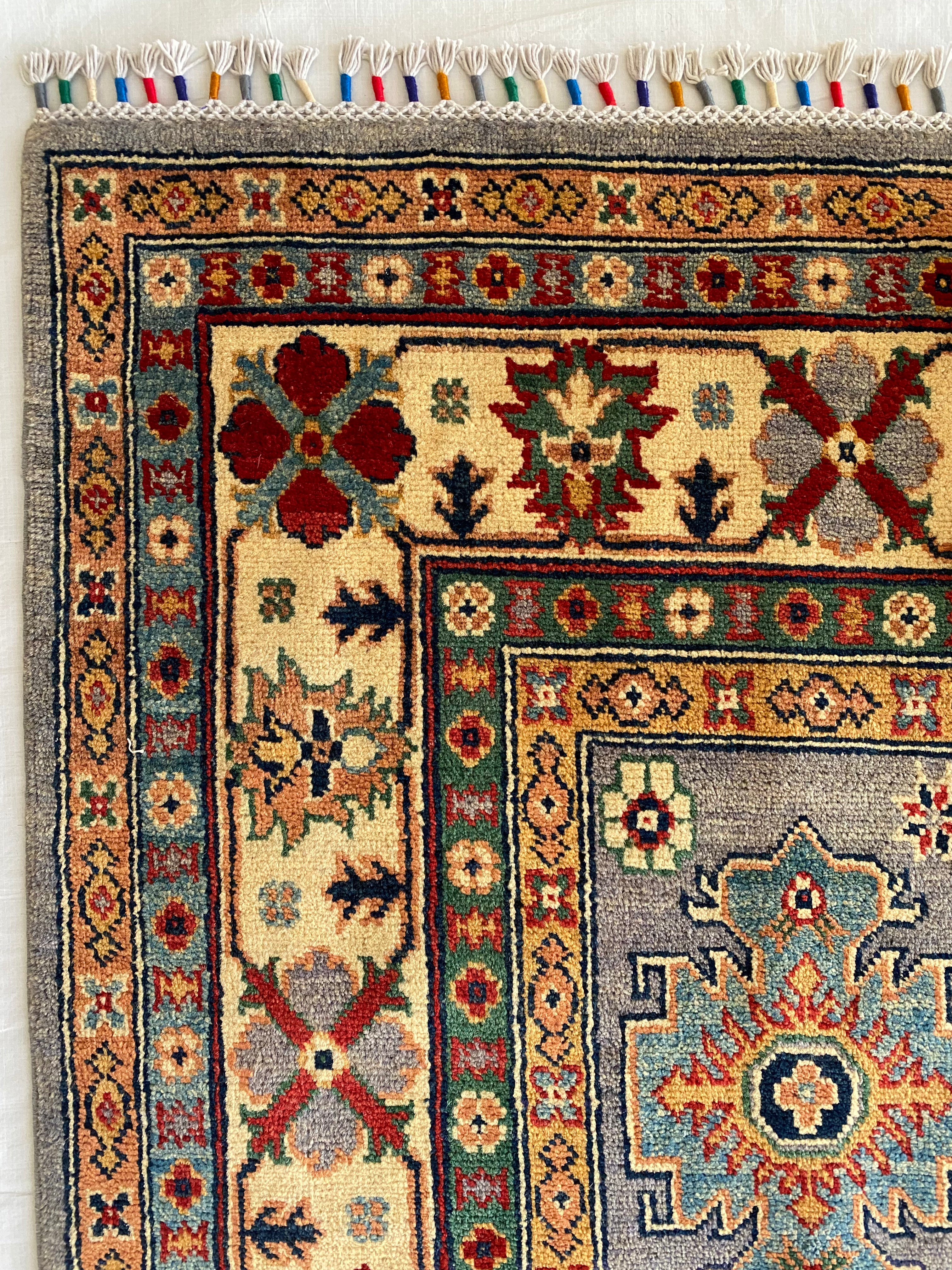 Afghani Rug 6x9 size range tribal laid flat