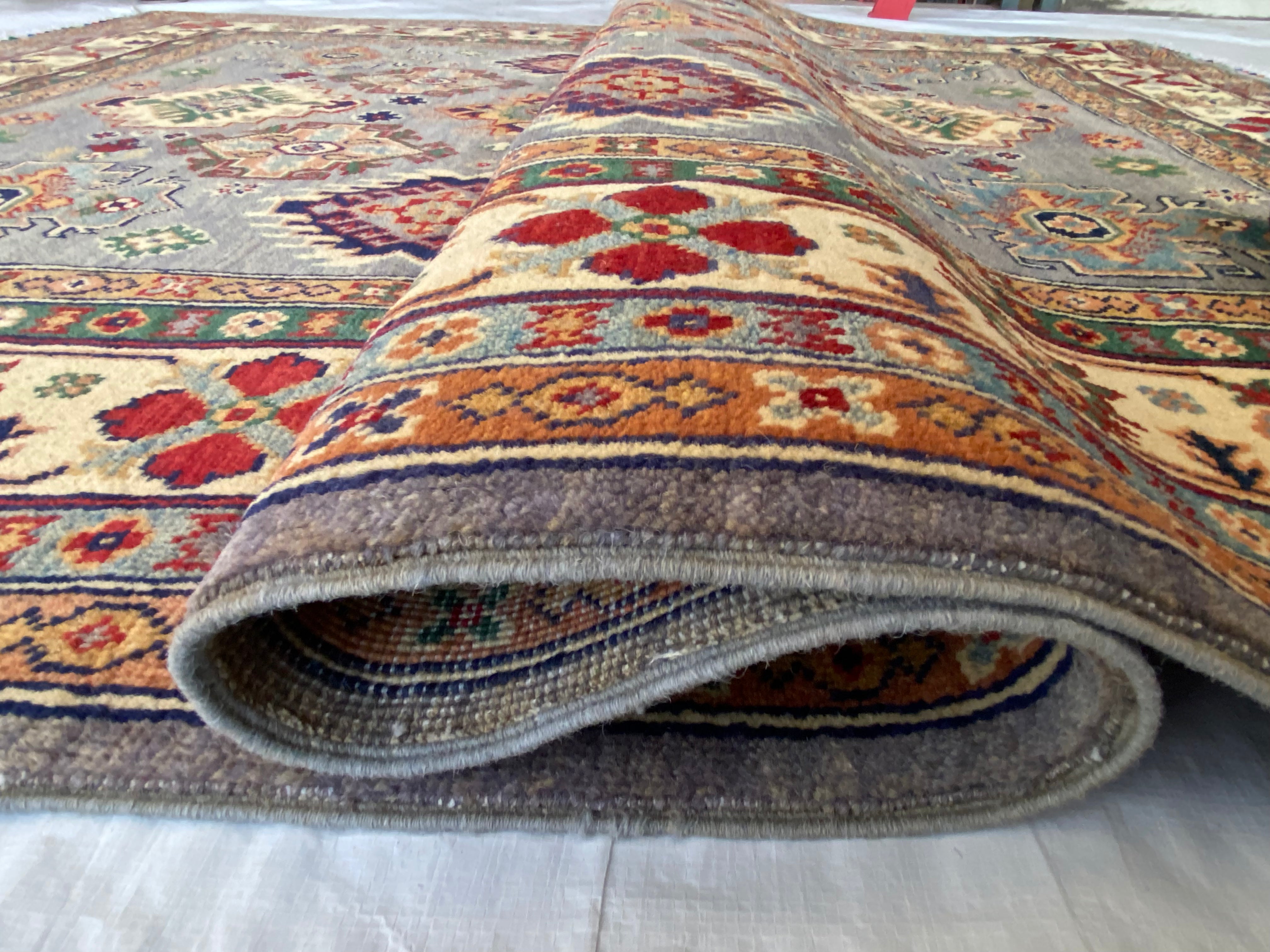 Afghani Rug 6x9 size range tribal laid flat