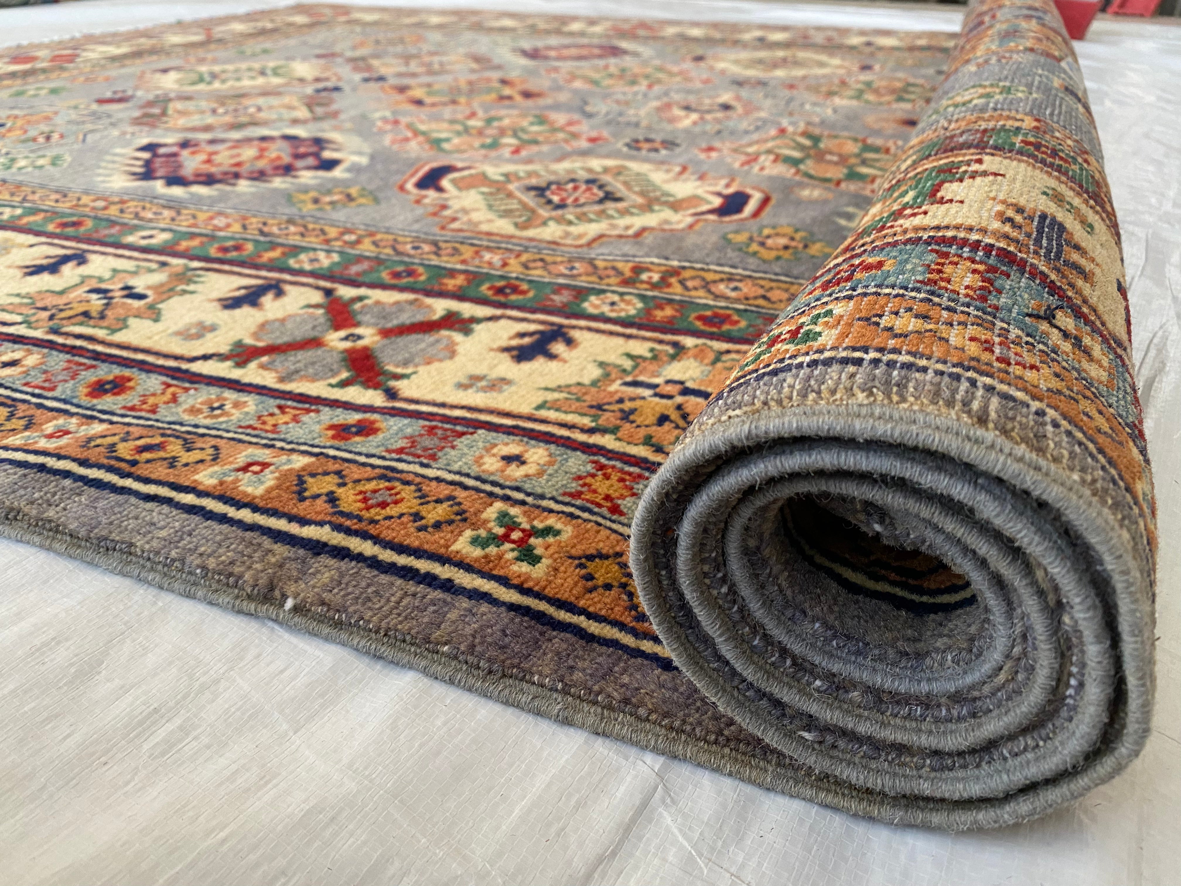 Afghani Rug 6x9 size range tribal laid flat