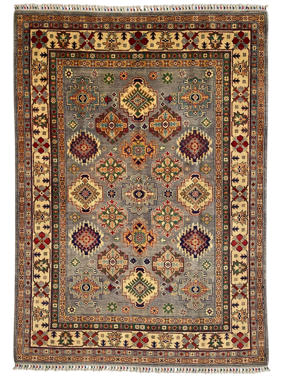 Afghani Rug 6x9 size range tribal laid flat