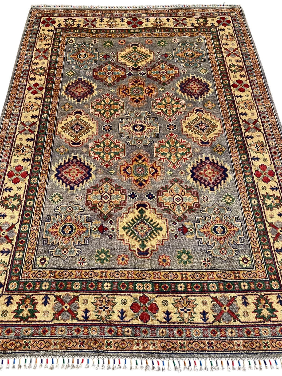 Afghani Rug 6x9 size range tribal laid flat