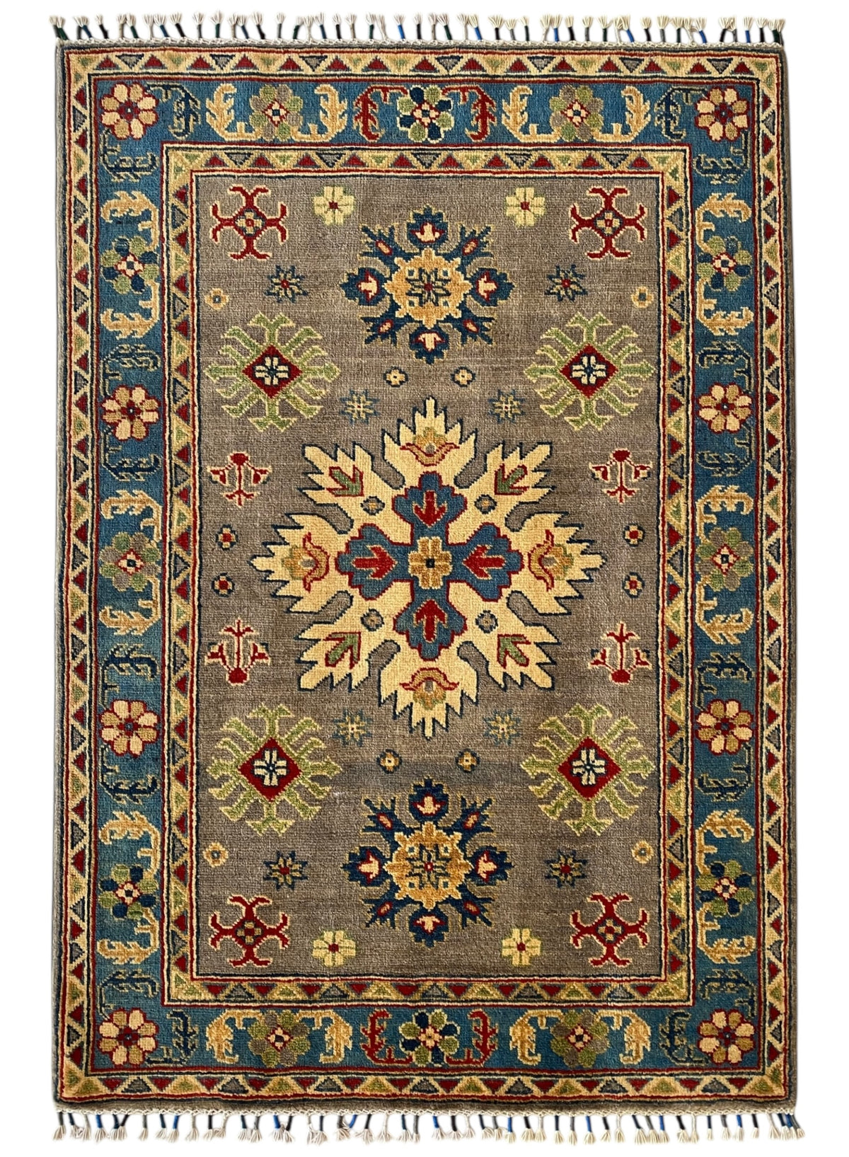 Afghani Rug 4x6 size range tribal laid flat