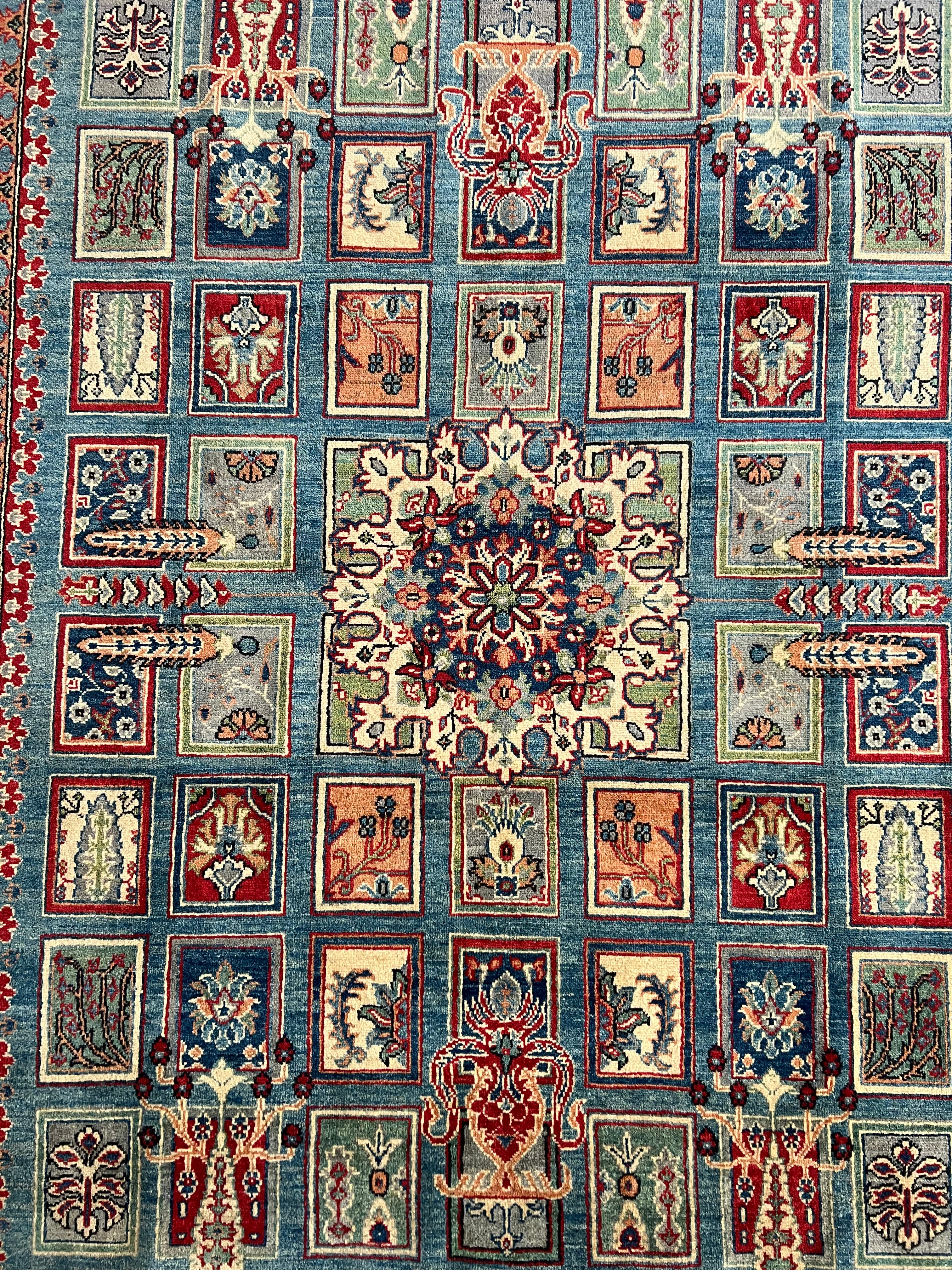 Afghani Rug 7x10 size range tribal laid flat