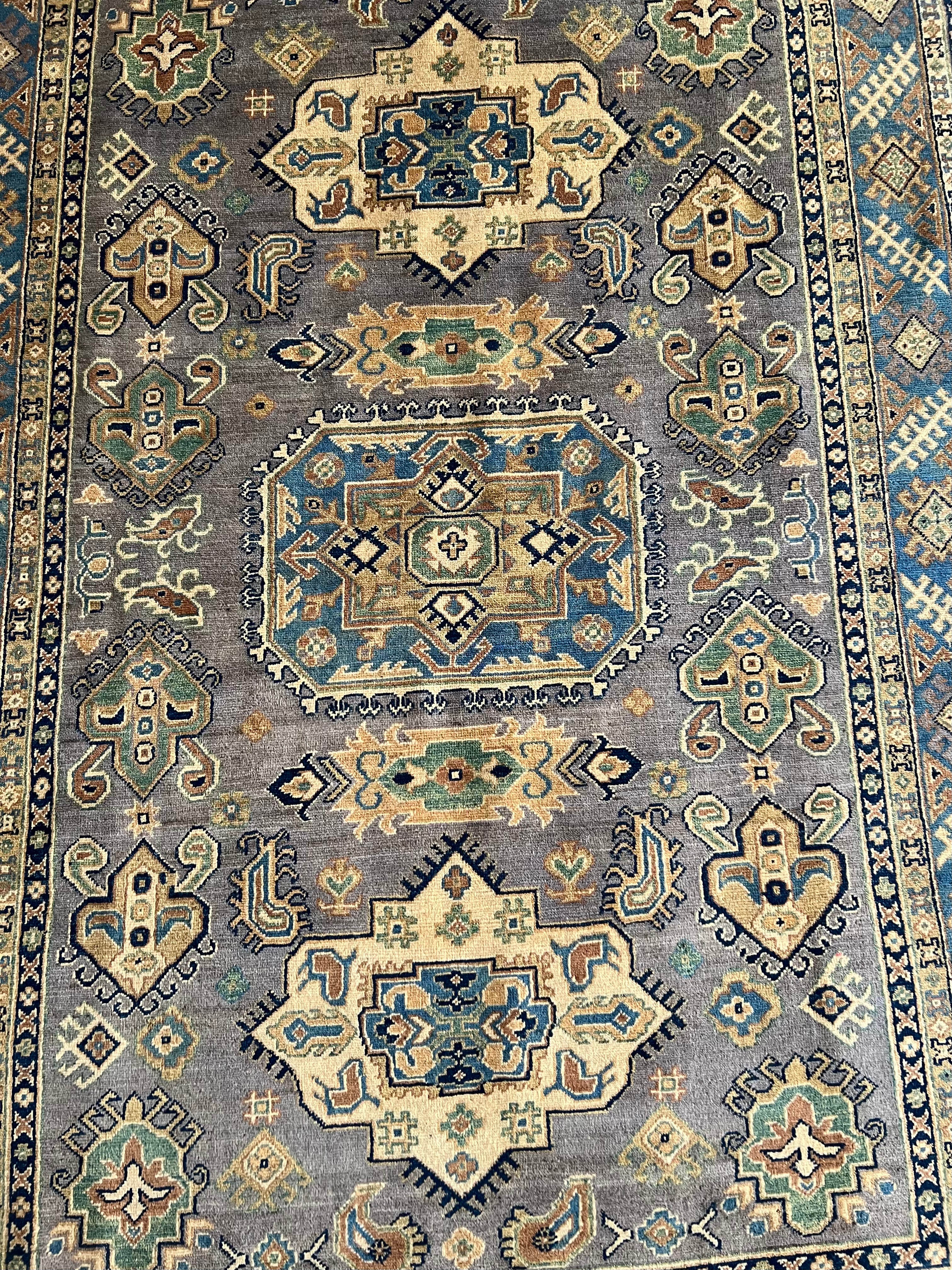 Afghani Rug 6x9 size range tribal laid flat