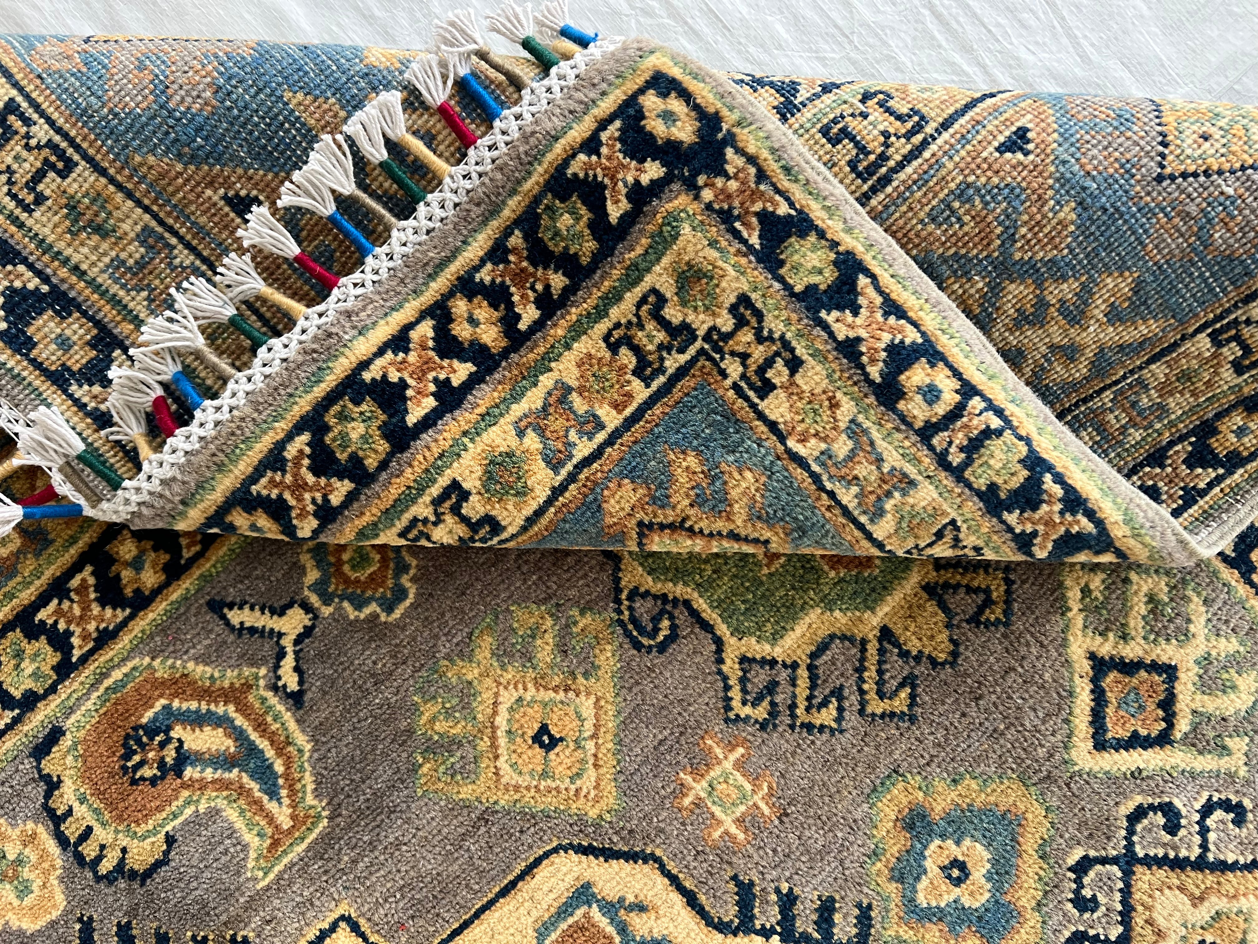 Afghani Rug 6x9 size range tribal laid flat