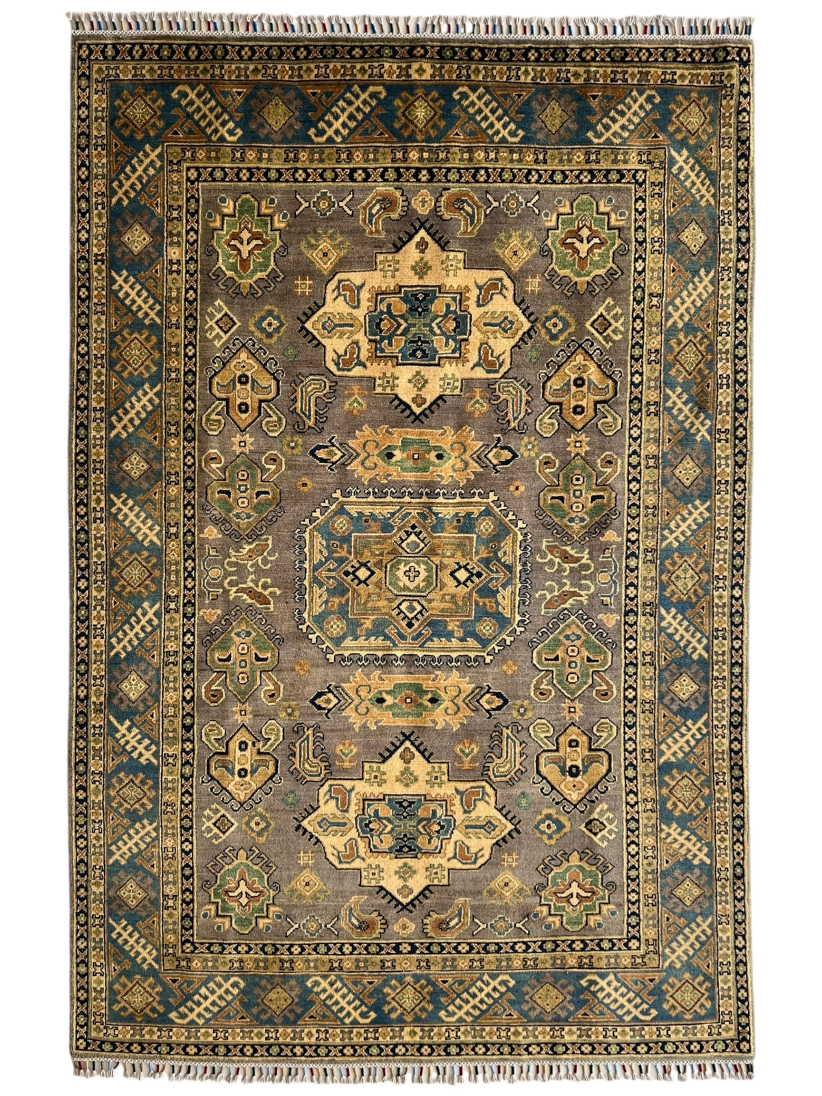 Afghani Rug 6x9 size range tribal laid flat
