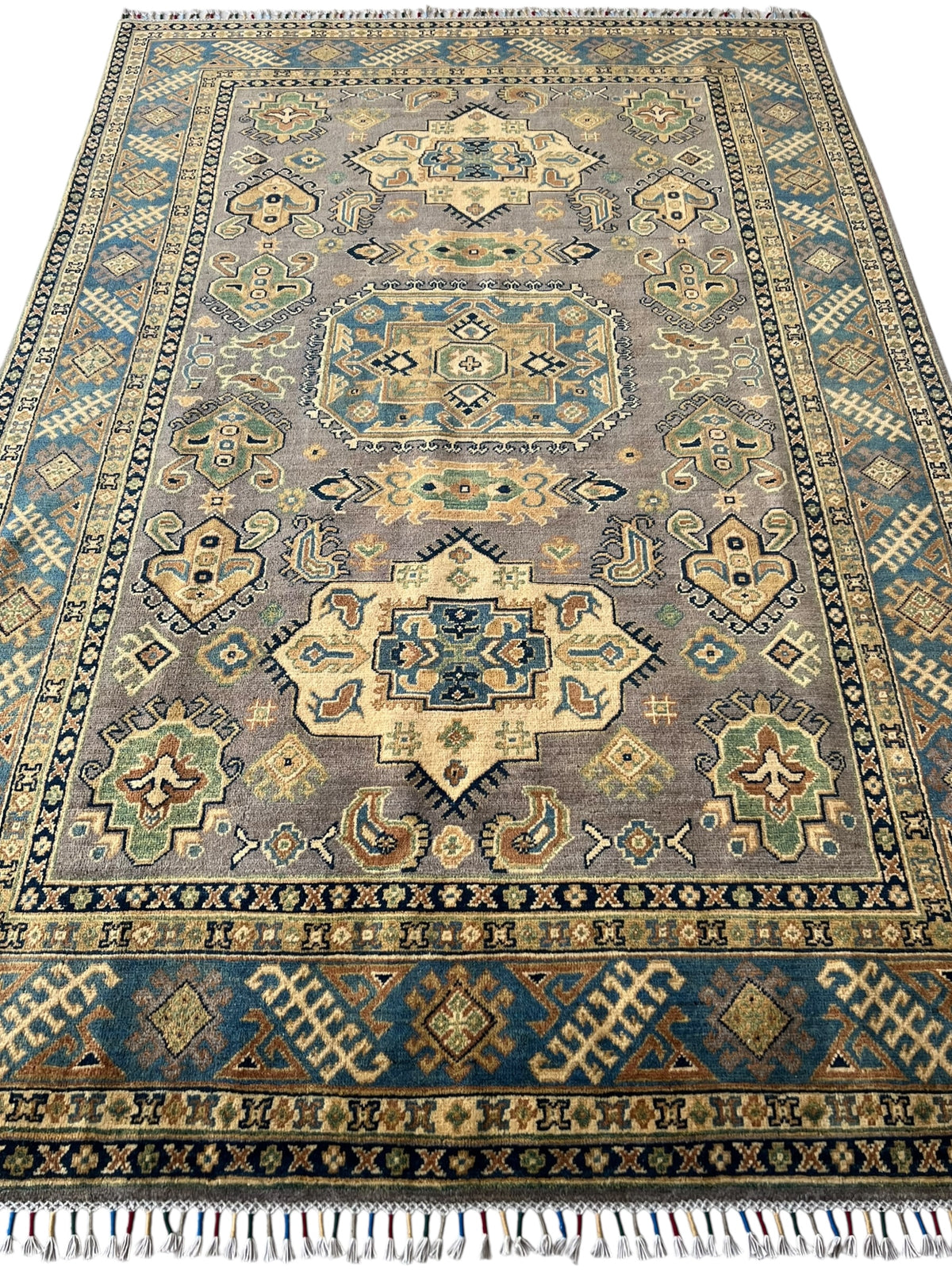 Afghani Rug 6x9 size range tribal laid flat