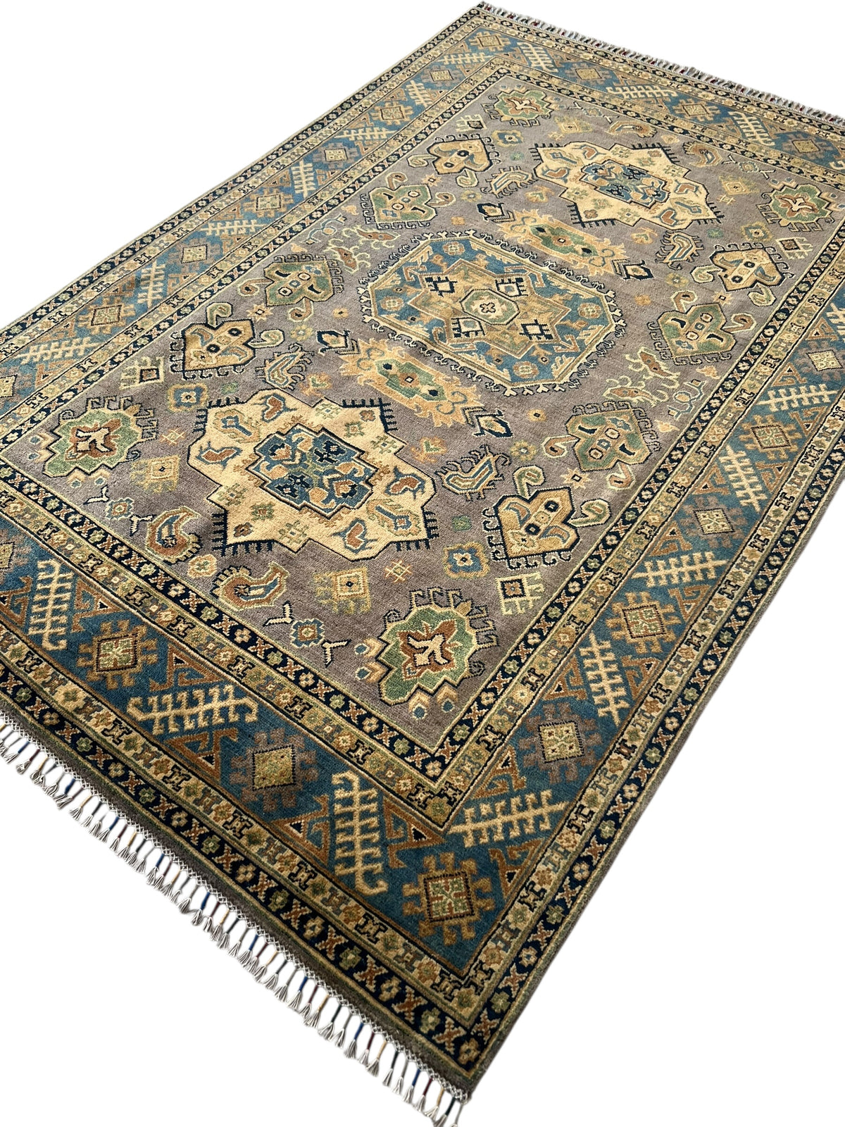 Afghani Rug 6x9 size range tribal laid flat