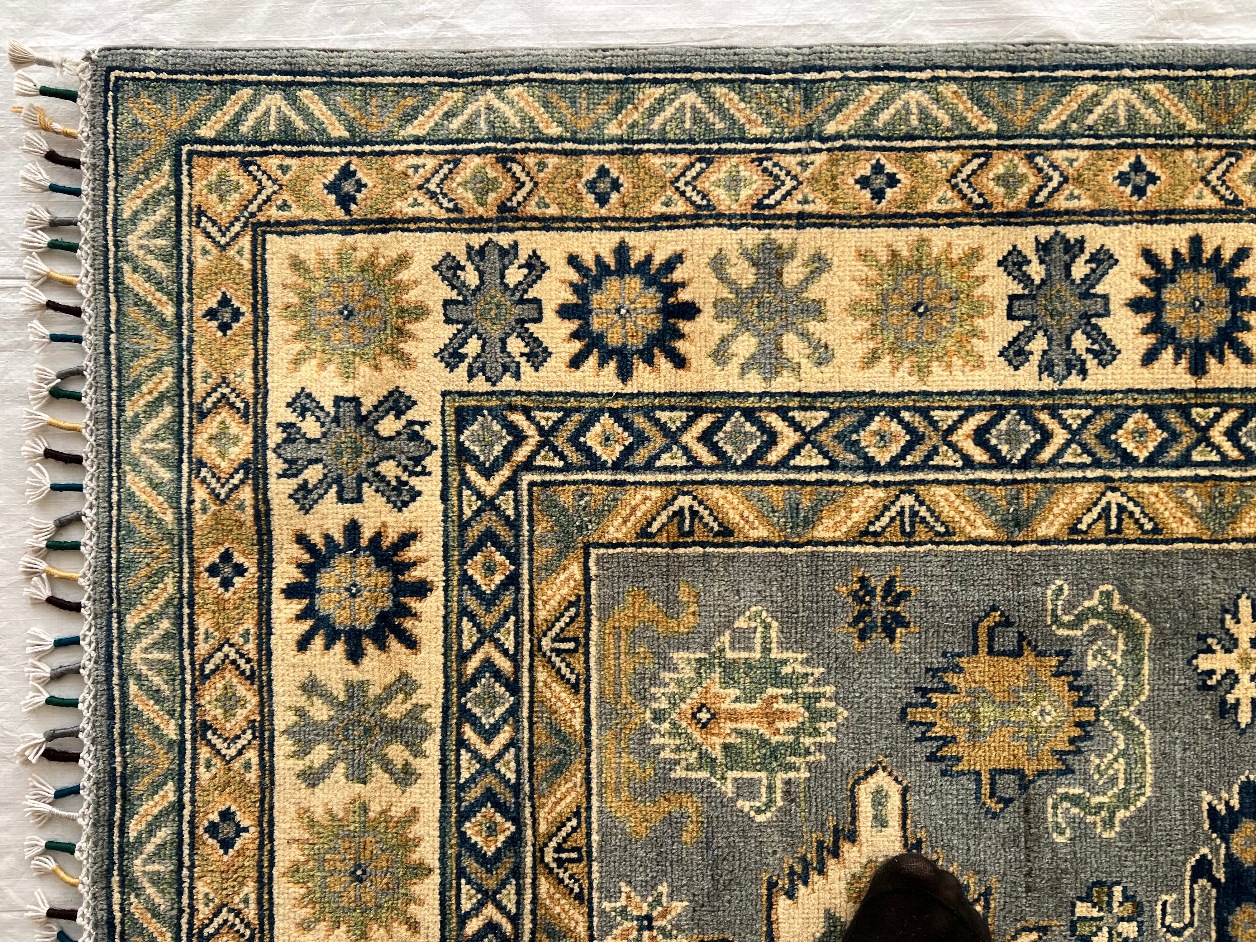 Afghani Rug 5x8 size range tribal laid flat
