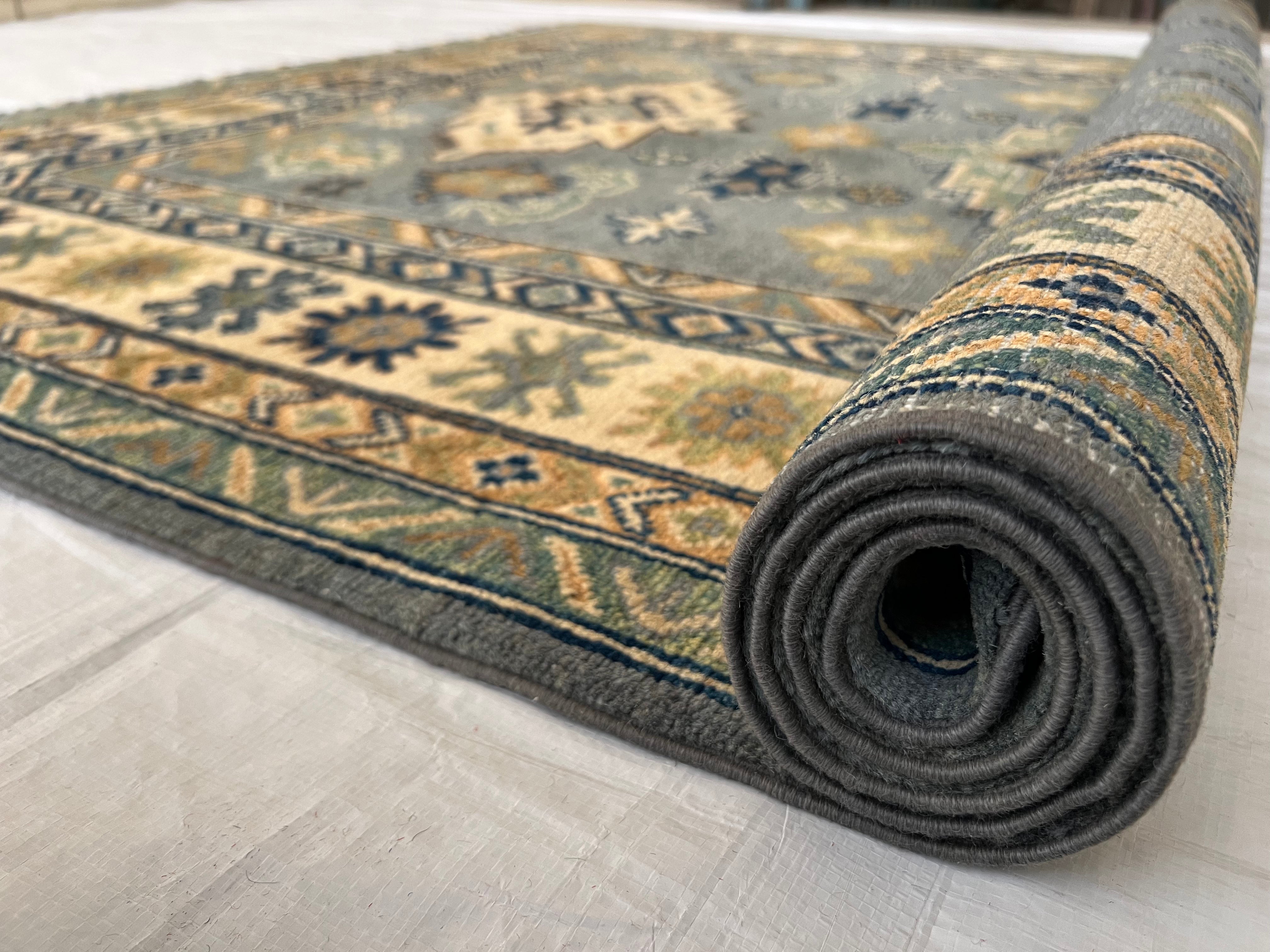 Afghani Rug 5x8 size range tribal laid flat