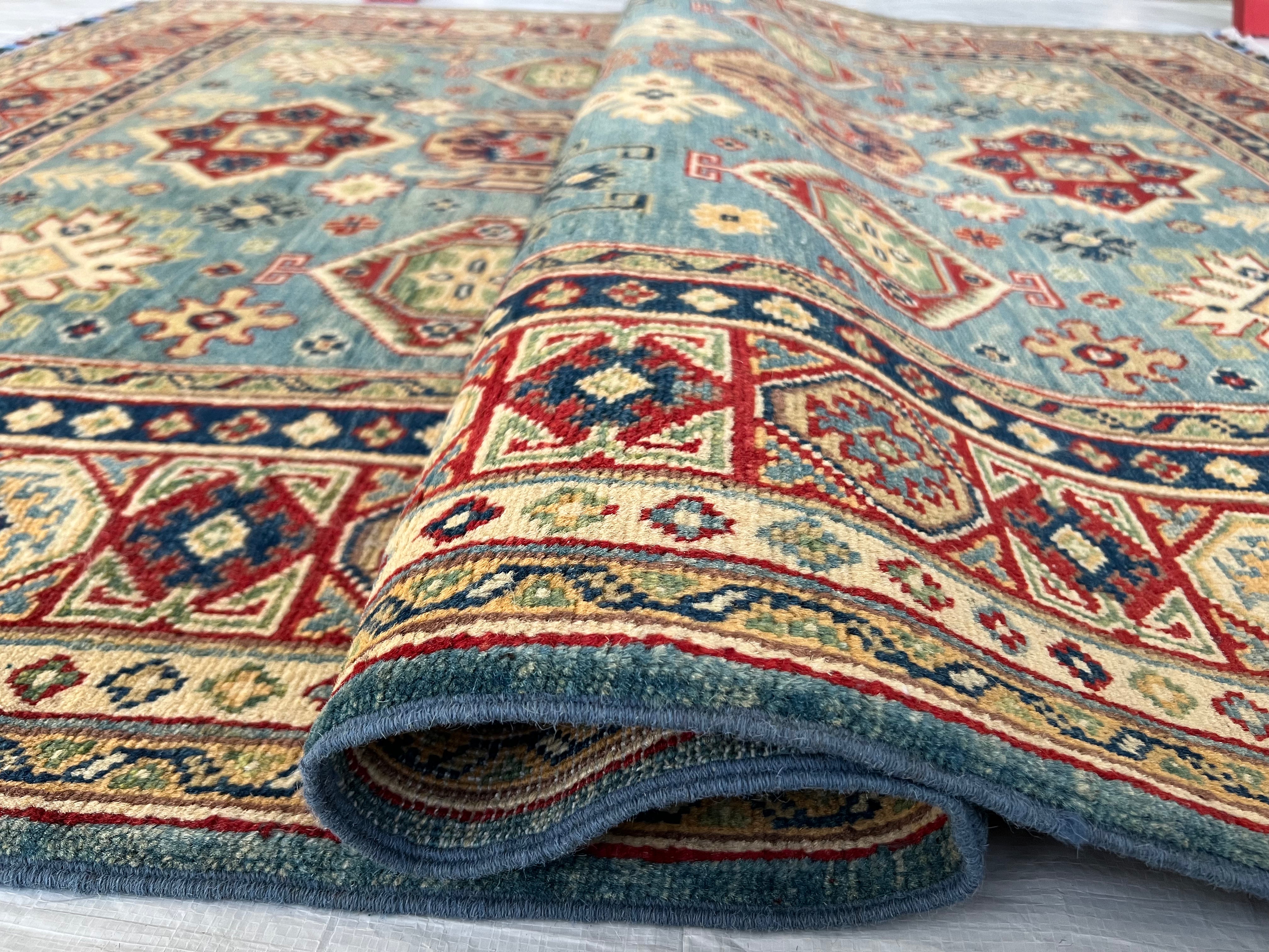 Afghani Rug 5x8 size range tribal laid flat