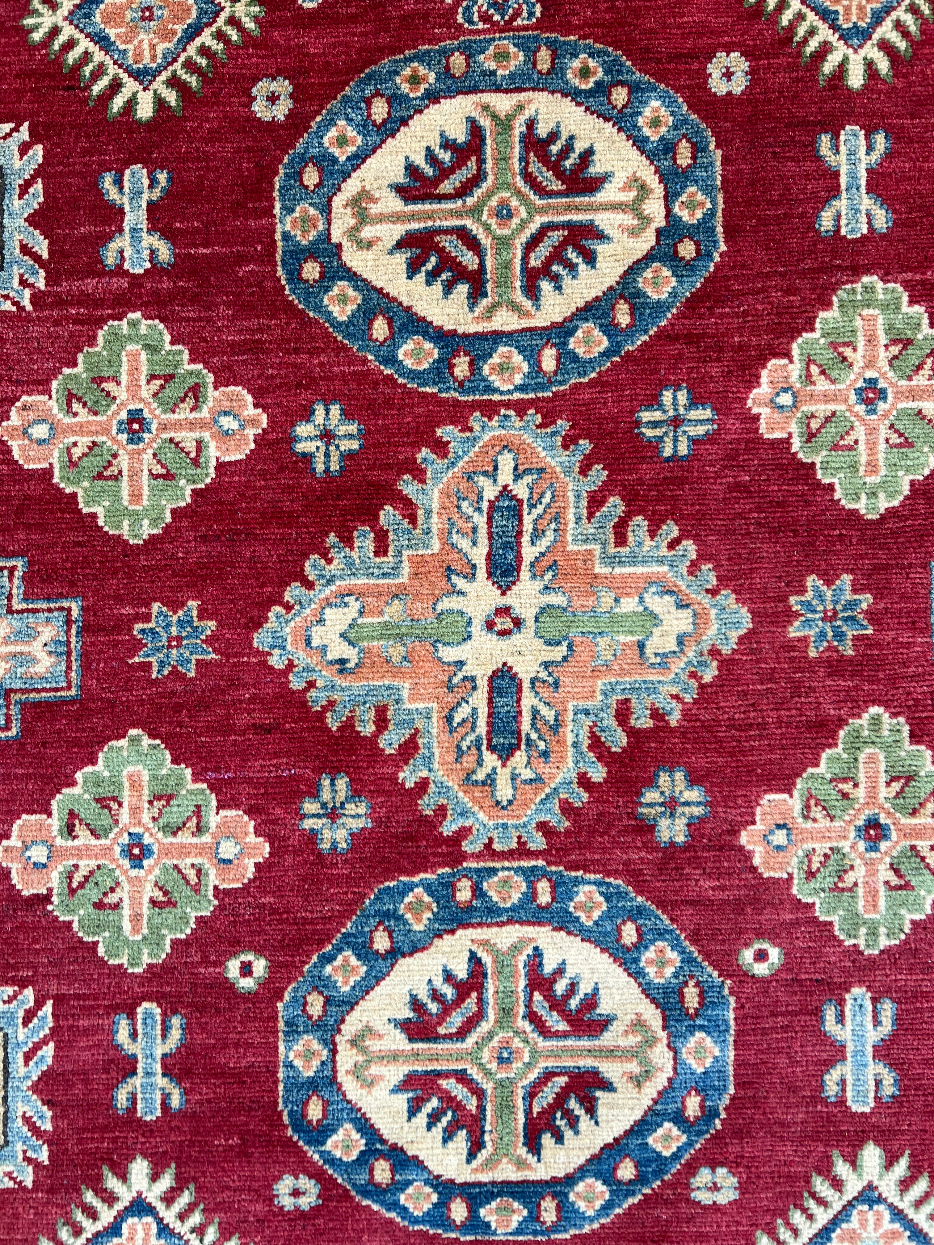 Afghani Rug 9x12 size range tribal laid flat