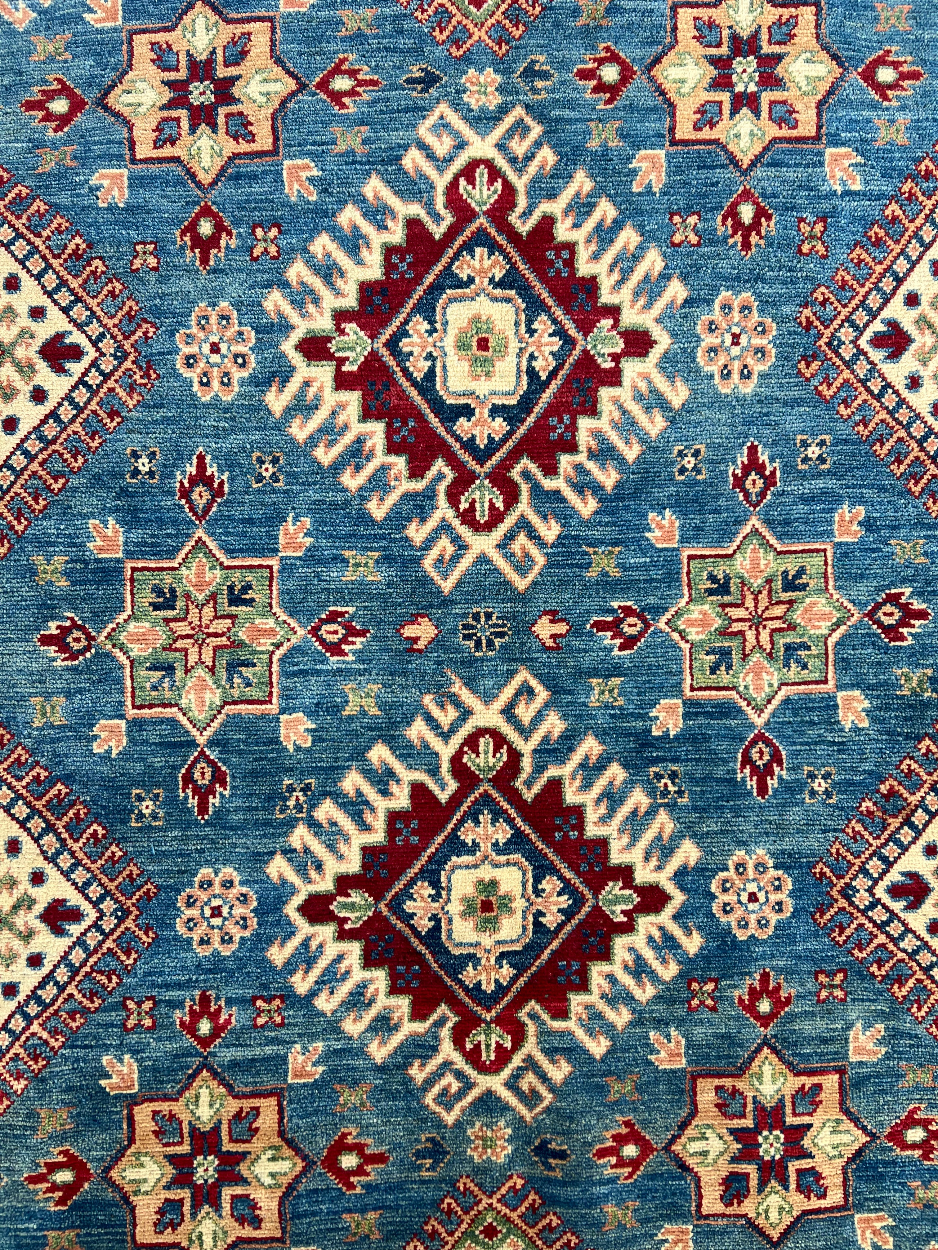 Afghani Rug 9x12 size range tribal laid flat