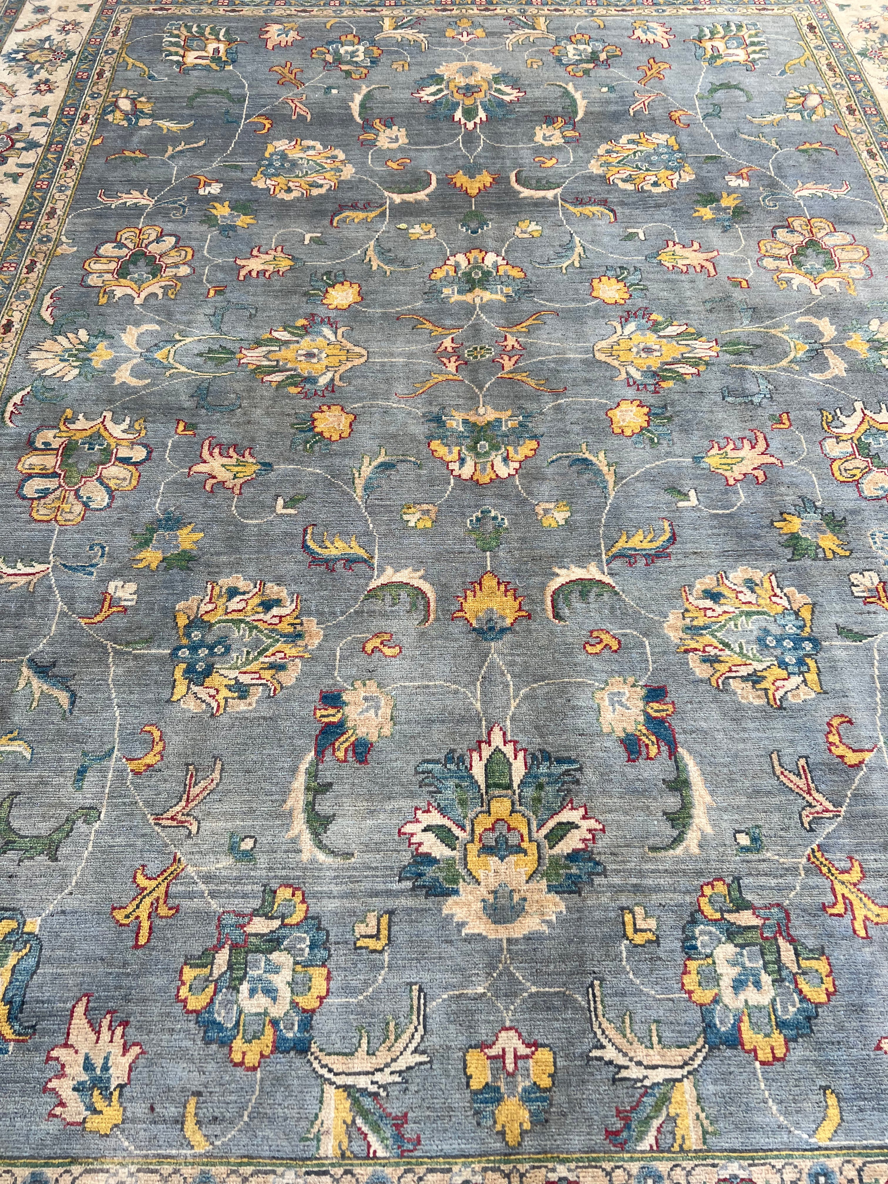 Afghani Rug 10x14 size range tribal laid flat
