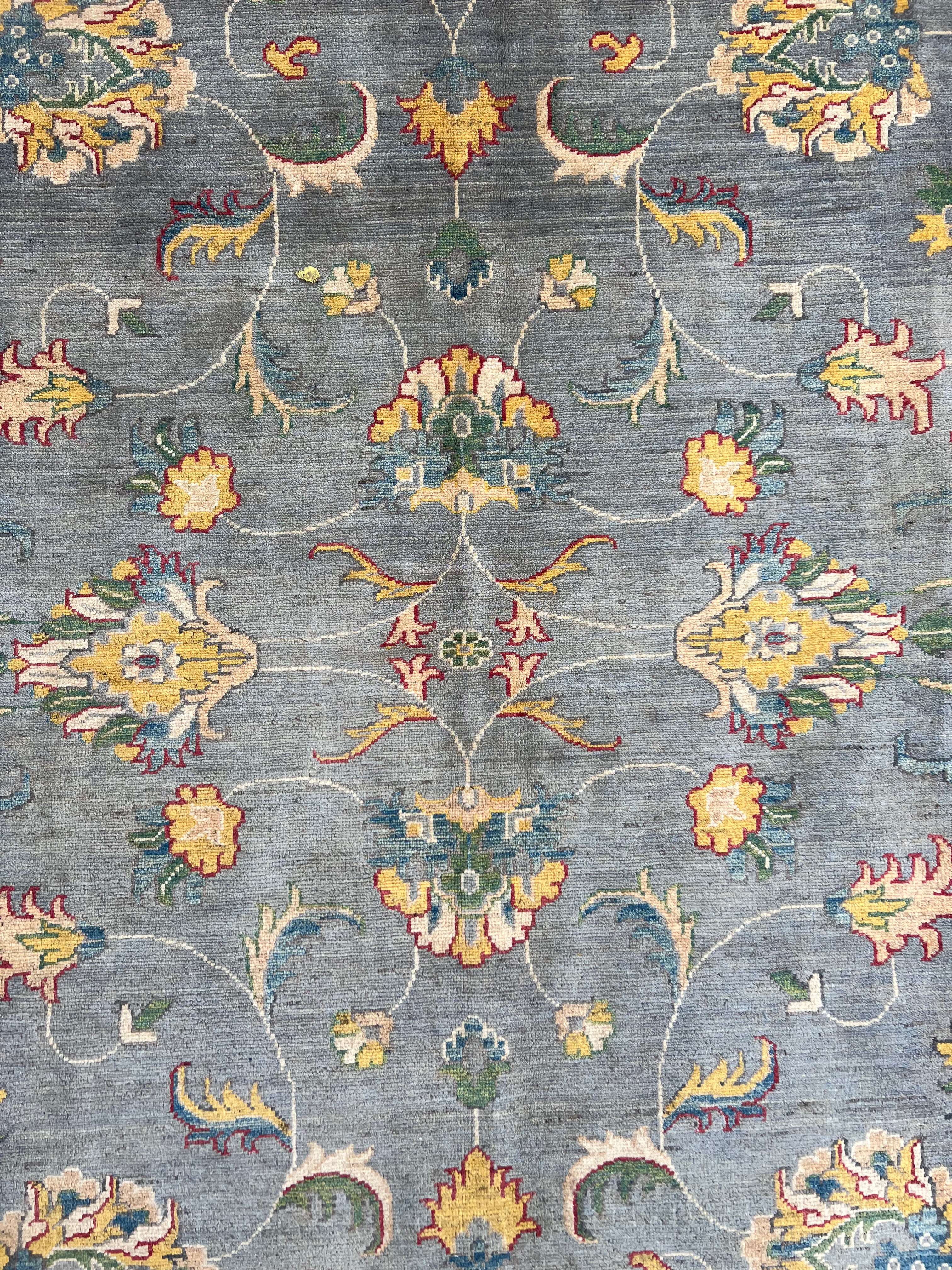 Afghani Rug 10x14 size range tribal laid flat