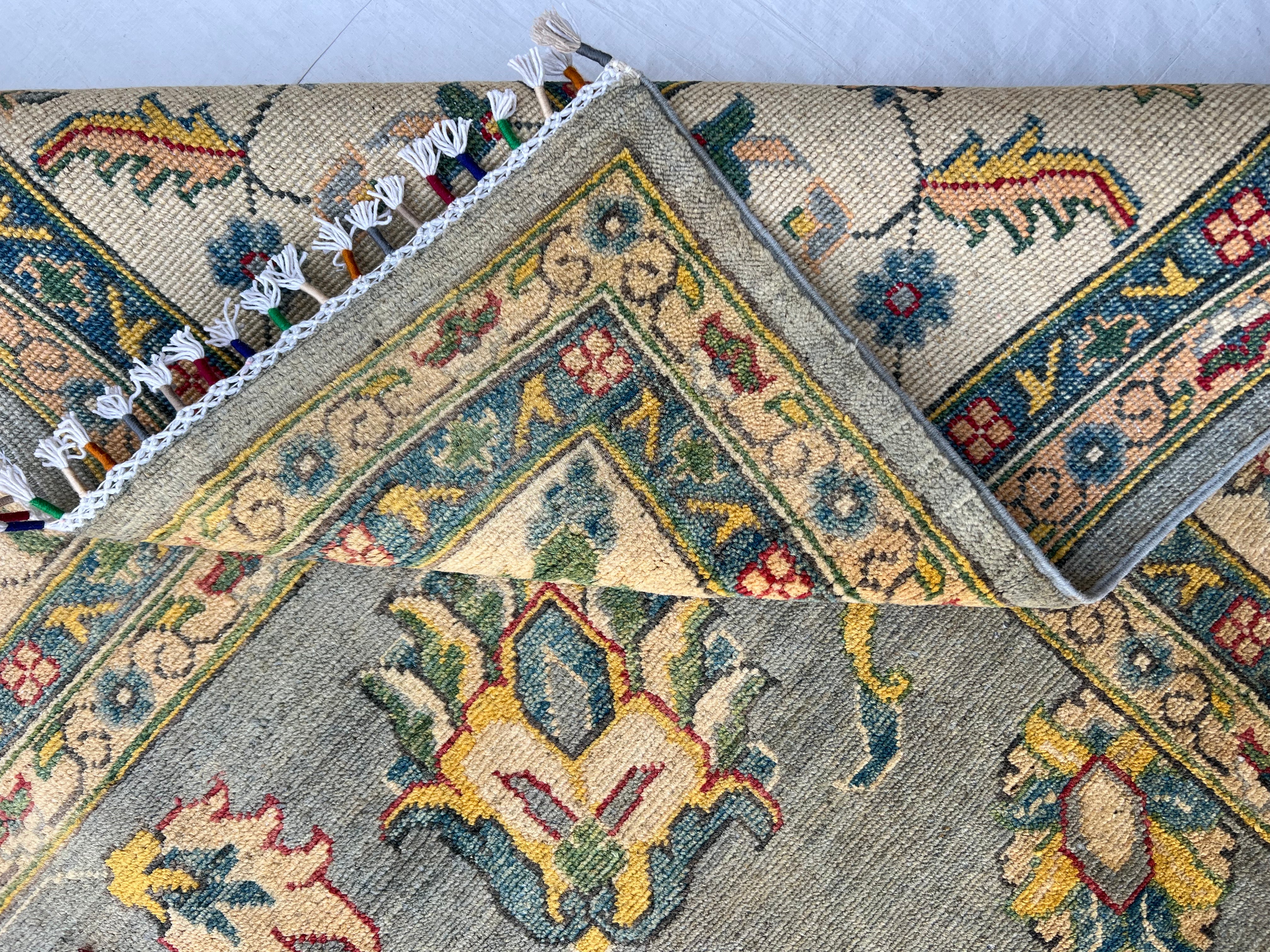 Afghani Rug 10x14 size range tribal laid flat