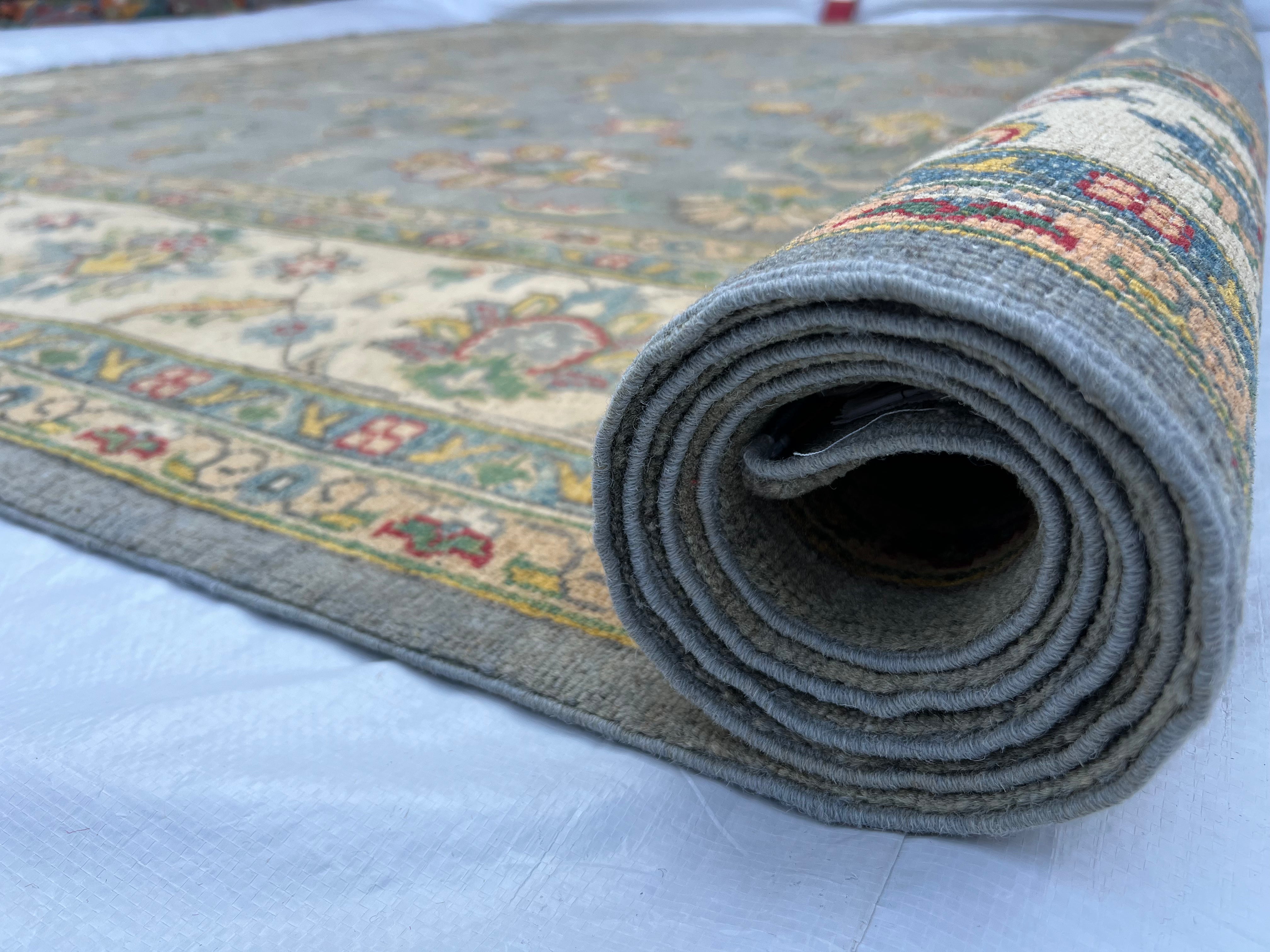 Afghani Rug 10x14 size range tribal laid flat