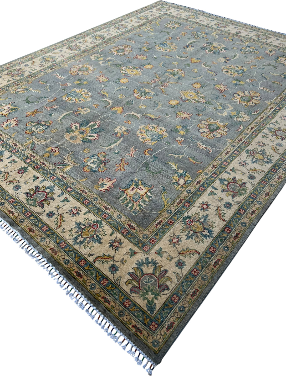 Afghani Rug 10x14 size range tribal laid flat