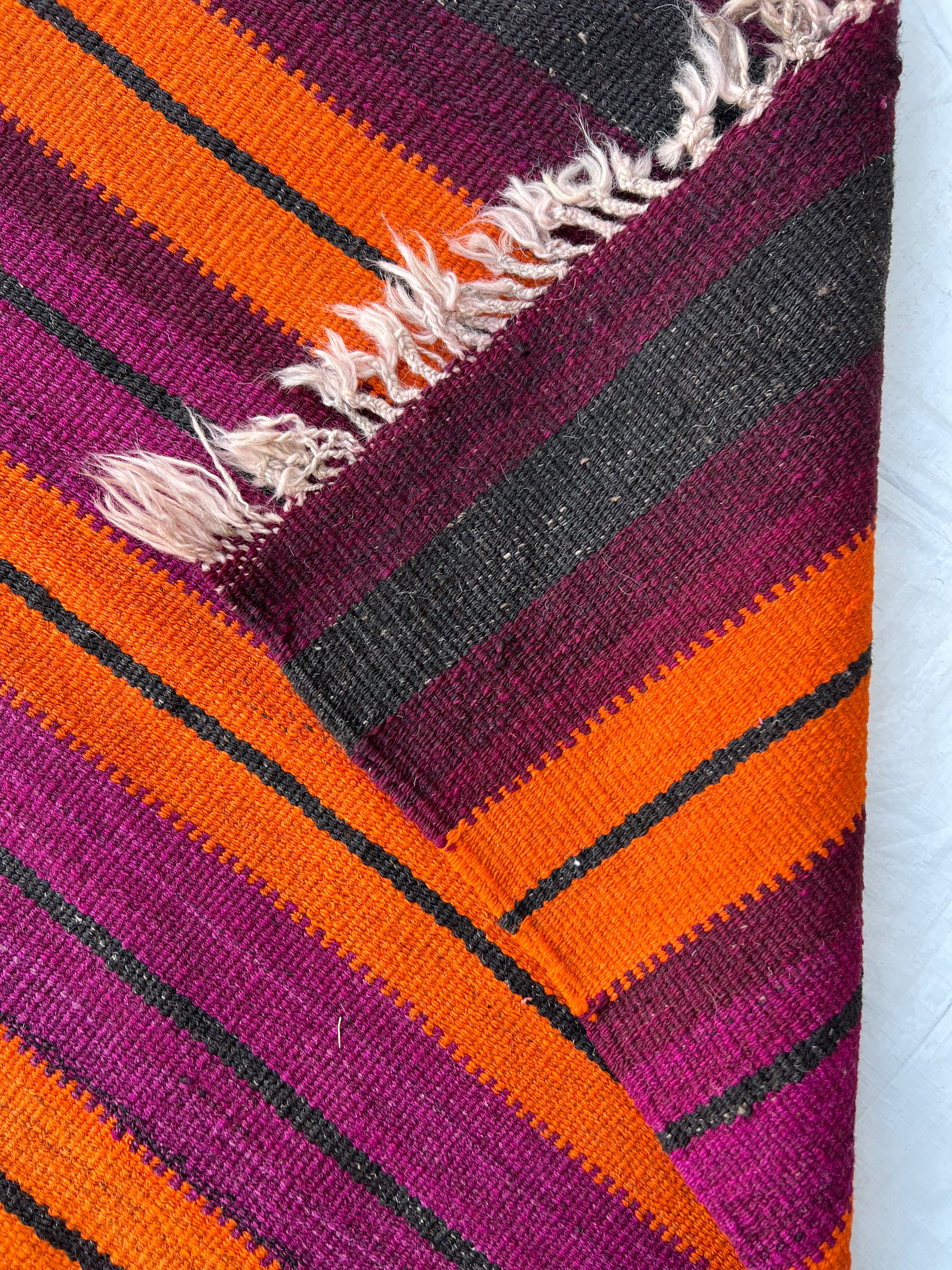Afghani Kilim 12x15 size range tribal laid flat