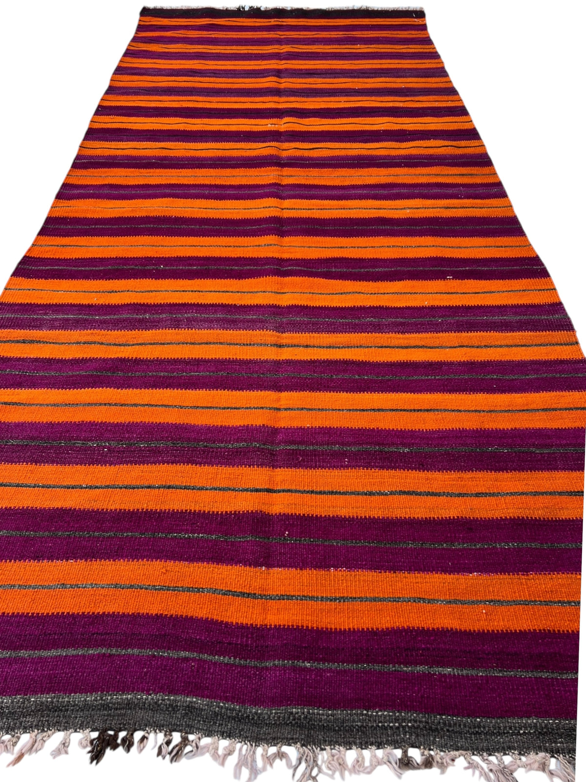Afghani Kilim 12x15 size range tribal laid flat