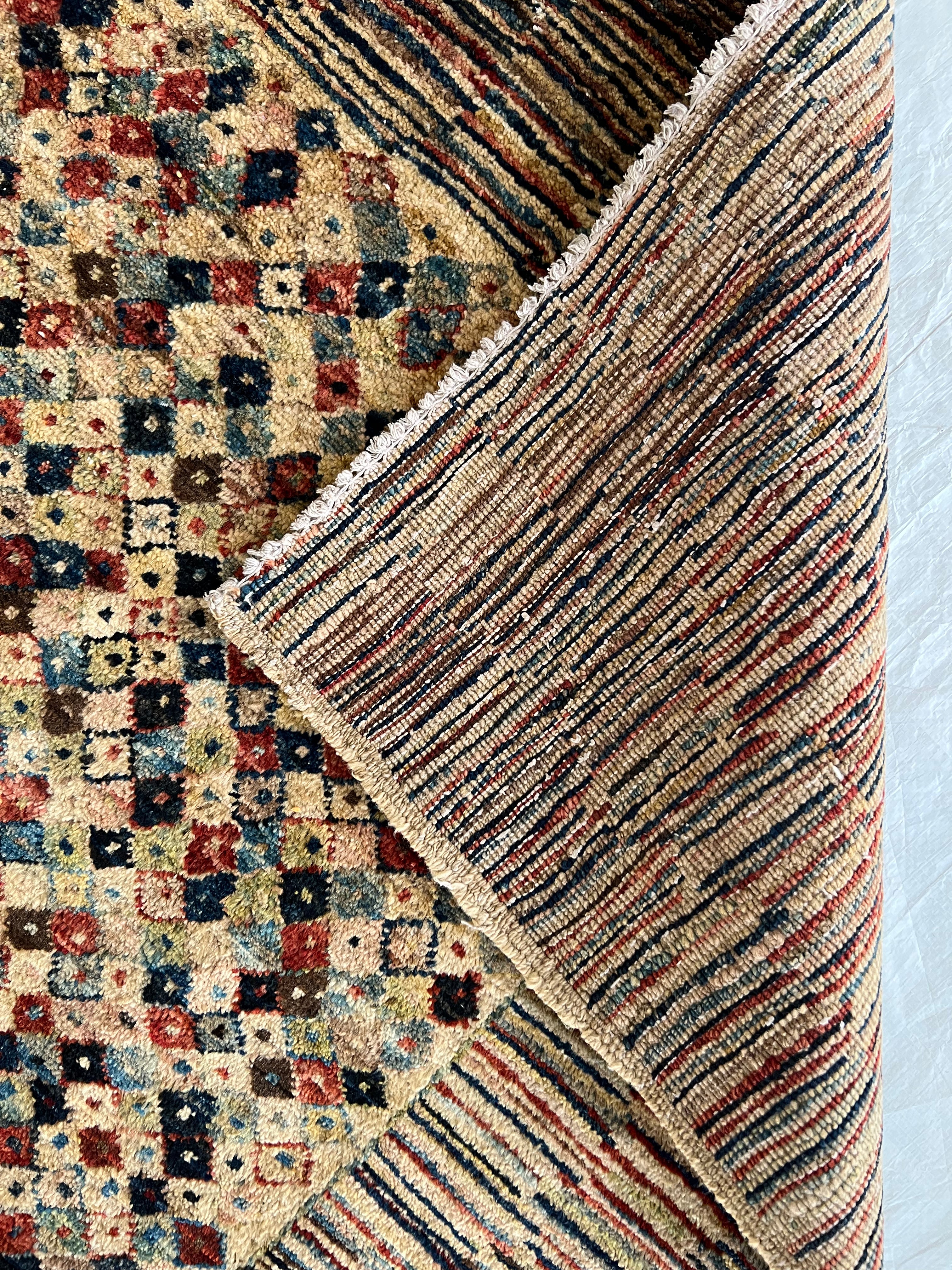 Afghani Rug 4x6 size range tribal laid flat