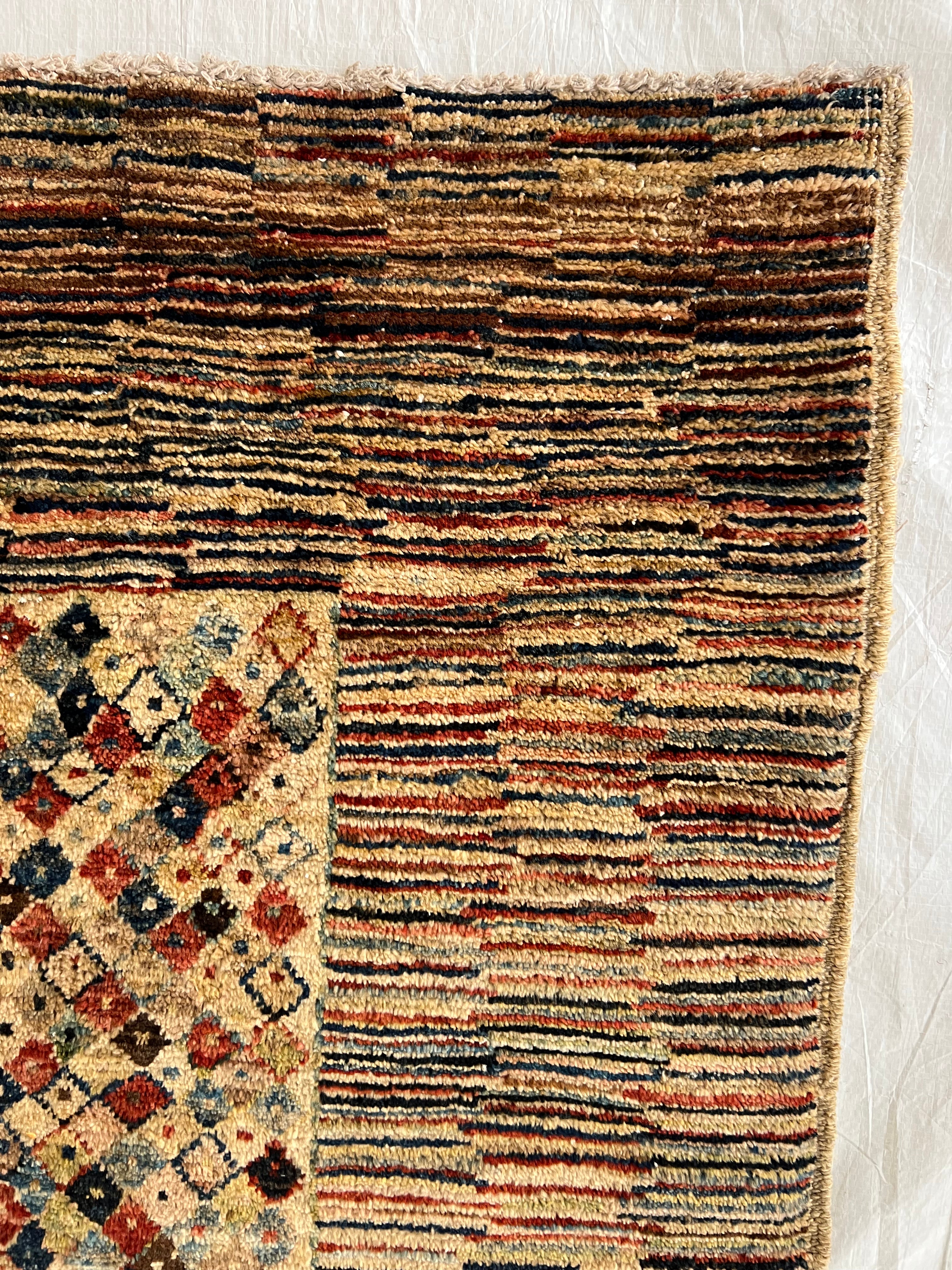 Afghani Rug 4x6 size range tribal laid flat