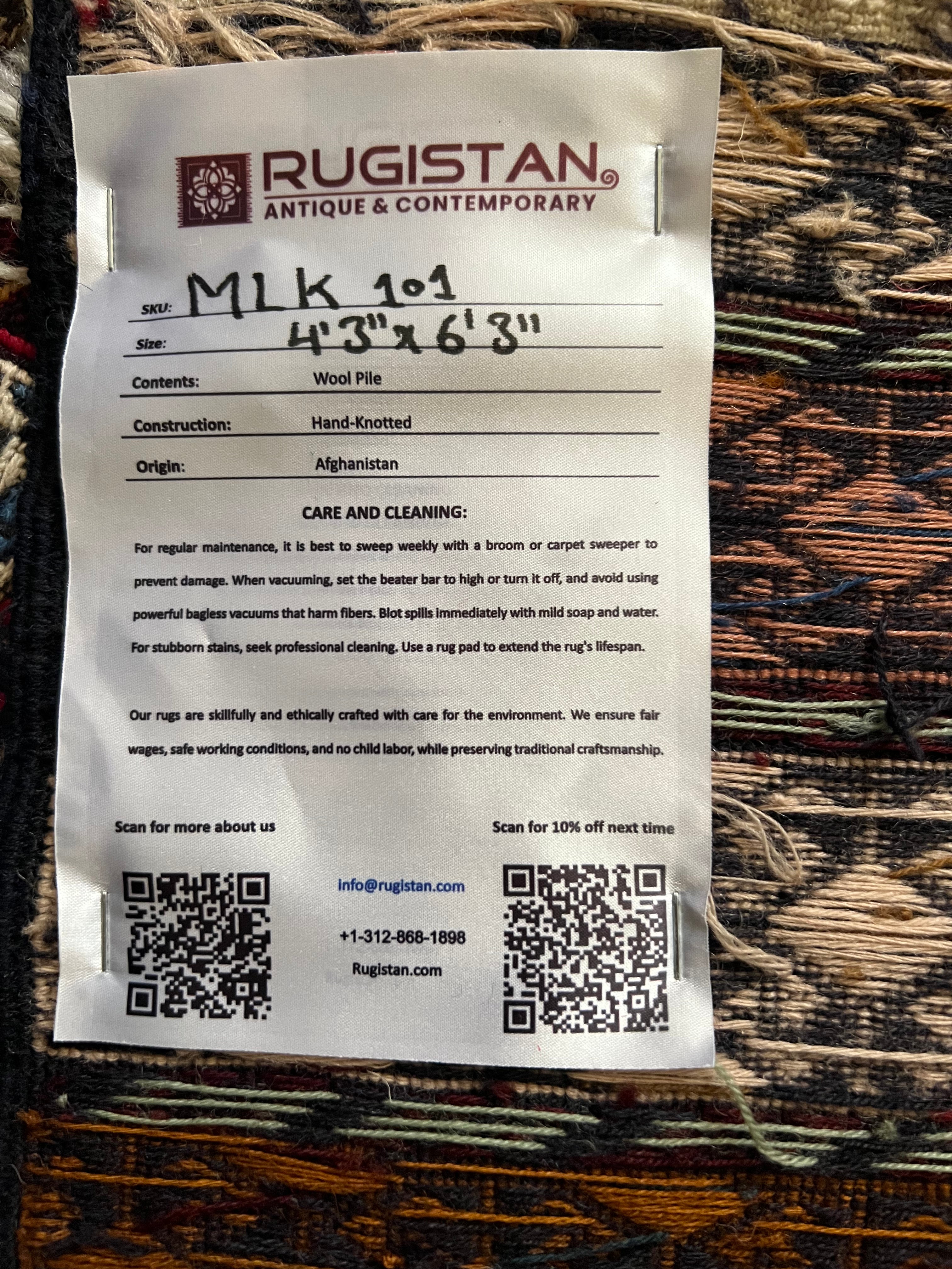 Kilim Rug 4x6 | Burgundy, Ivory & Rust | Hand-Woven Wool Flatweave