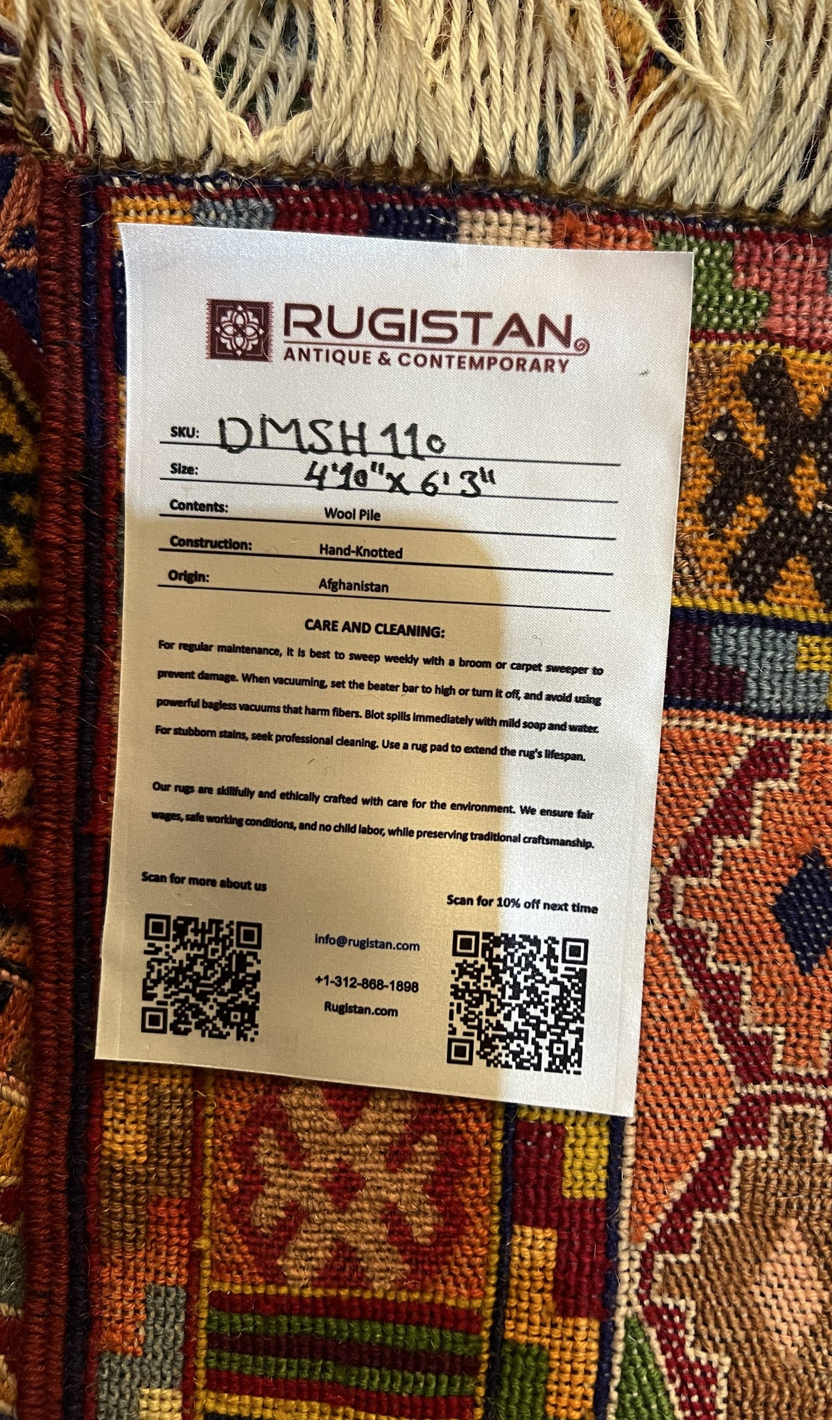 Kilim Rug 5x6 | Burgundy, Gold & Pink | Hand-Woven Wool Flatweave