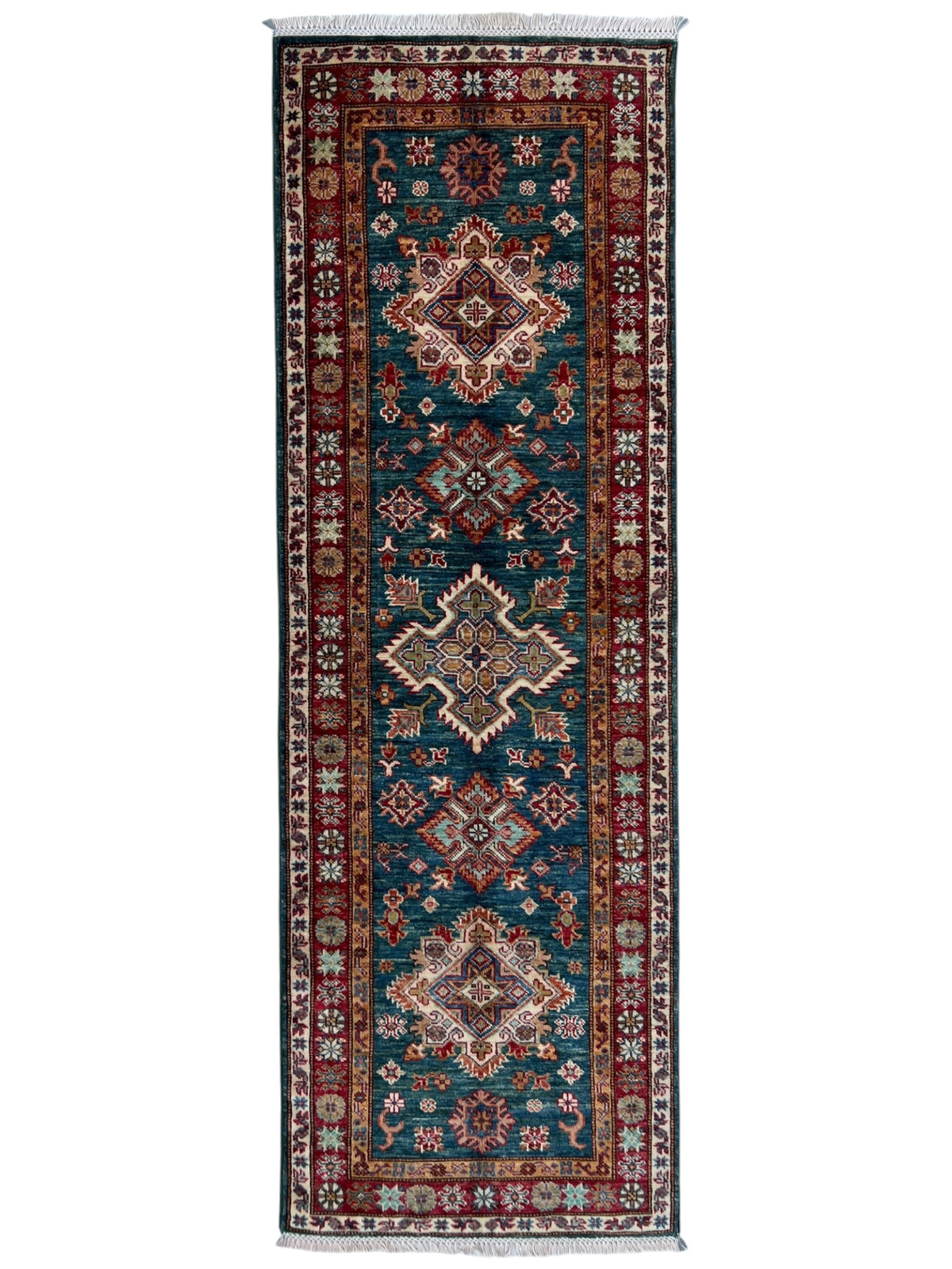 Kazak Runner 3x7 | hand-knotted wool