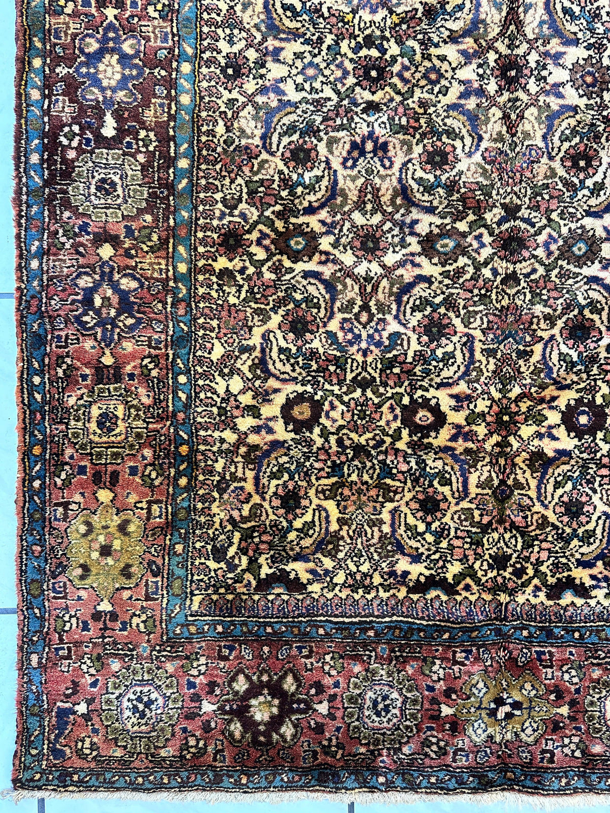 Herati Runner runner size range tribal laid flat