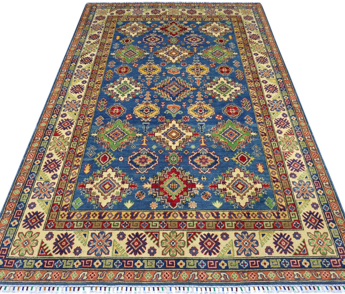 Afghani Rug 7x10 size range tribal laid flat