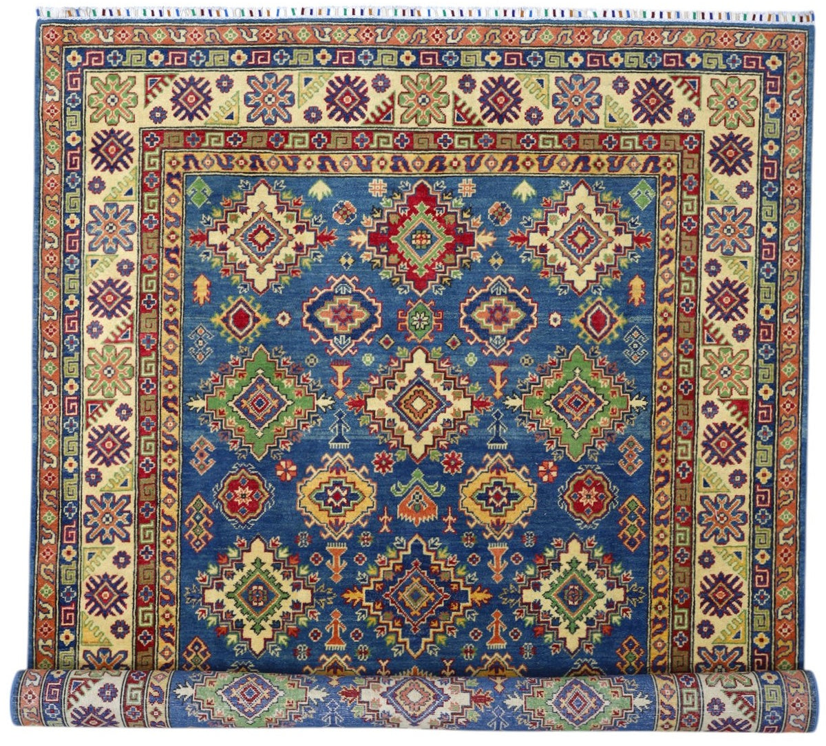 Afghani Rug 7x10 size range tribal laid flat