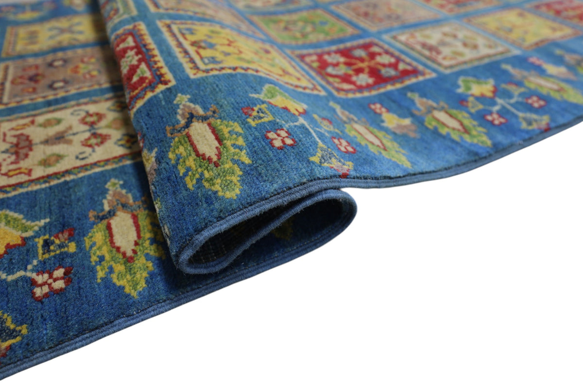 Afghani Runner runner size range tribal Blue laid flat