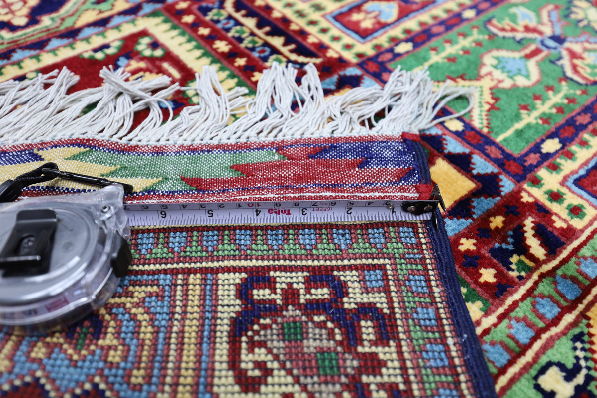 Afghani Runner runner size range tribal Red Cream laid flat