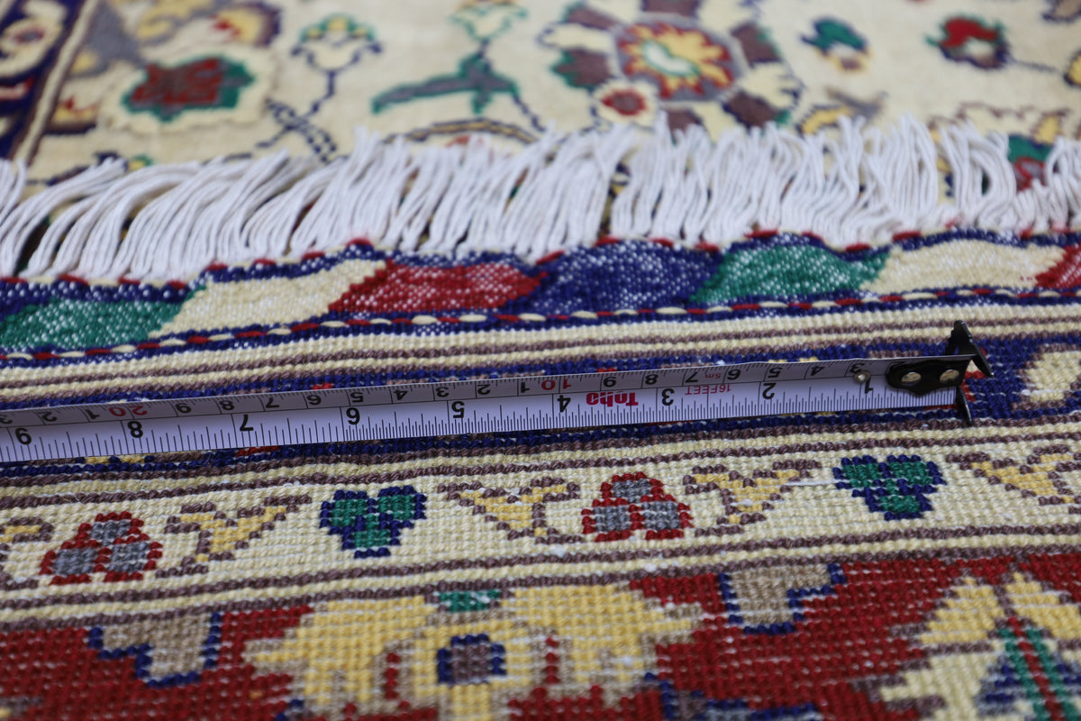 Afghani Rug 5x8 size range tribal Red Cream laid flat