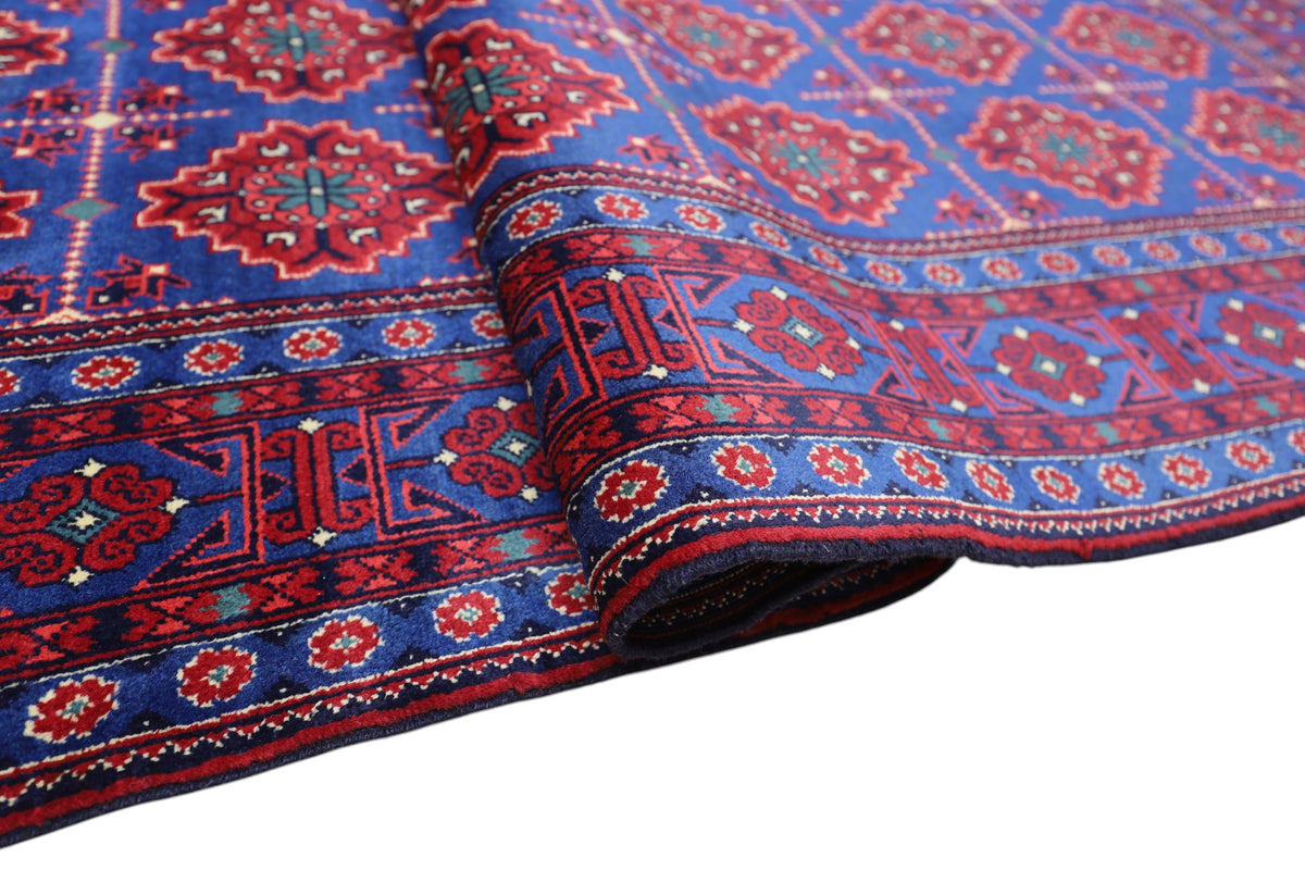 Afghani Rug 7x10 size range tribal laid flat