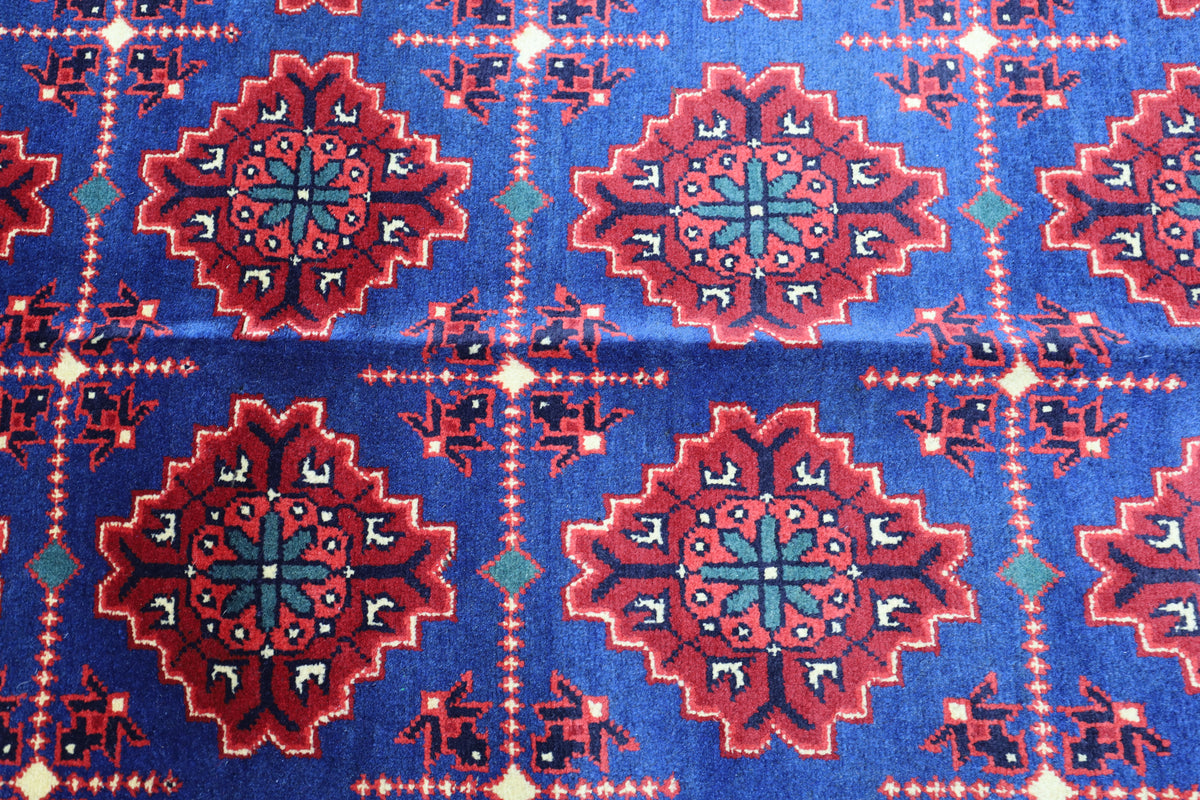 Afghani Rug 7x10 size range tribal laid flat