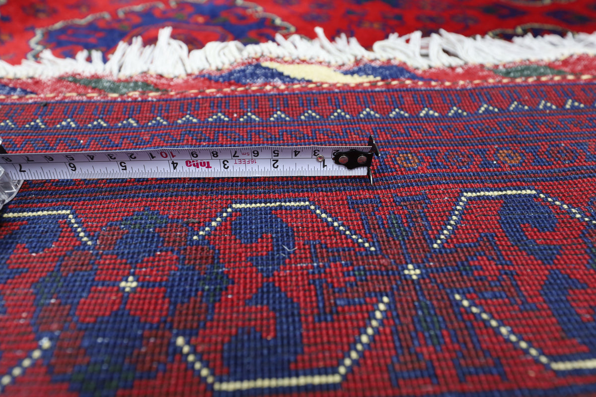 Afghani Rug 5x8 size range tribal laid flat
