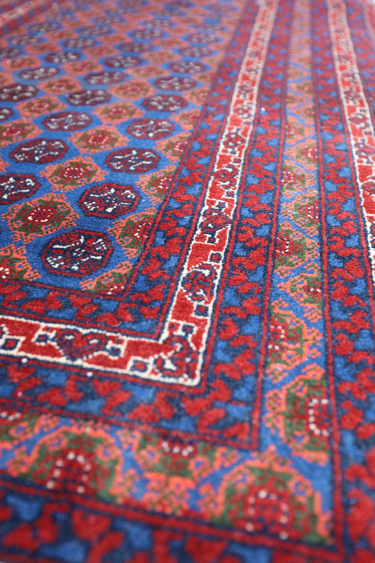 Afghani Runner runner size range tribal laid flat